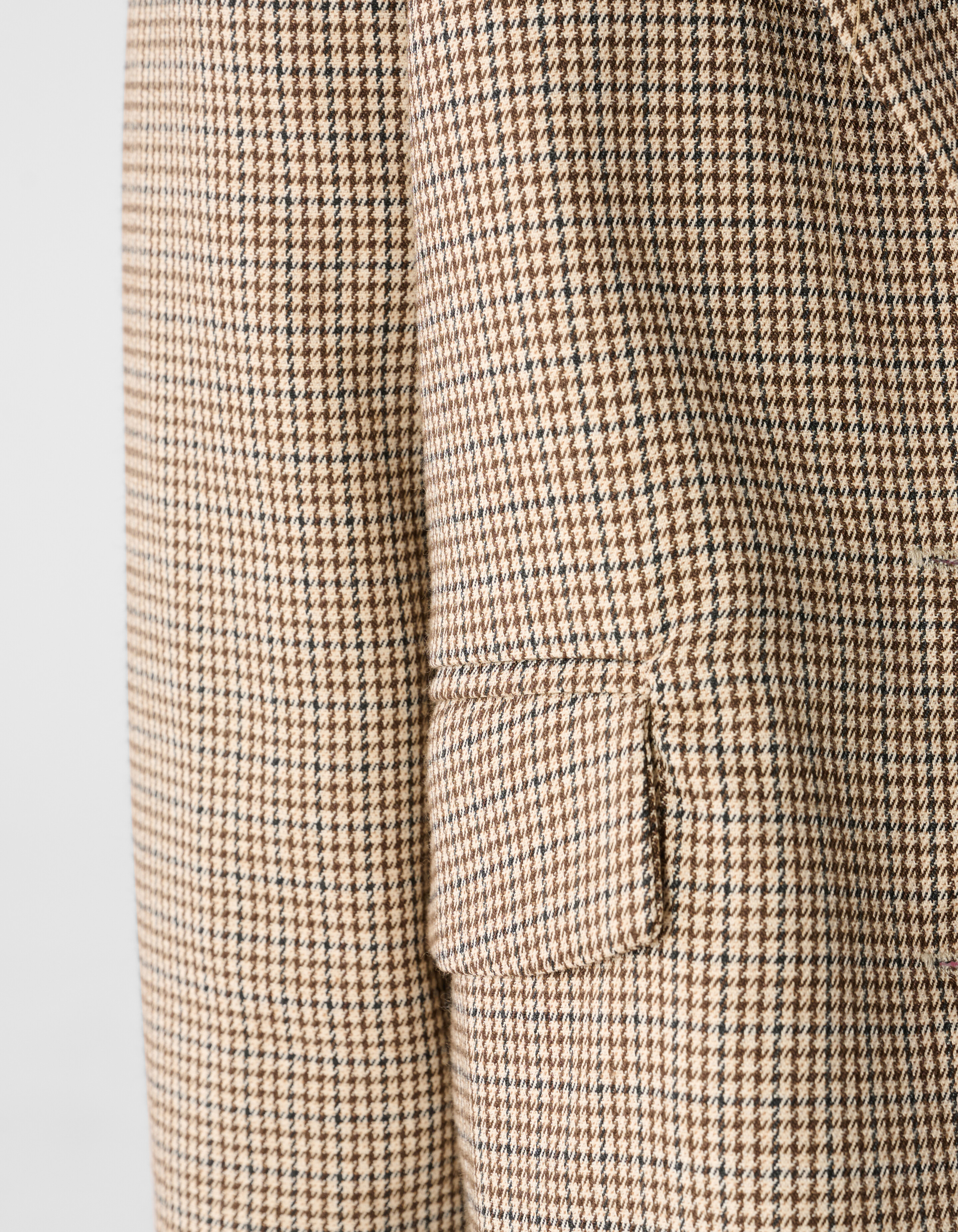 Cropped Ruiten Blazer Lichtbruin SHOEBY GIRLS