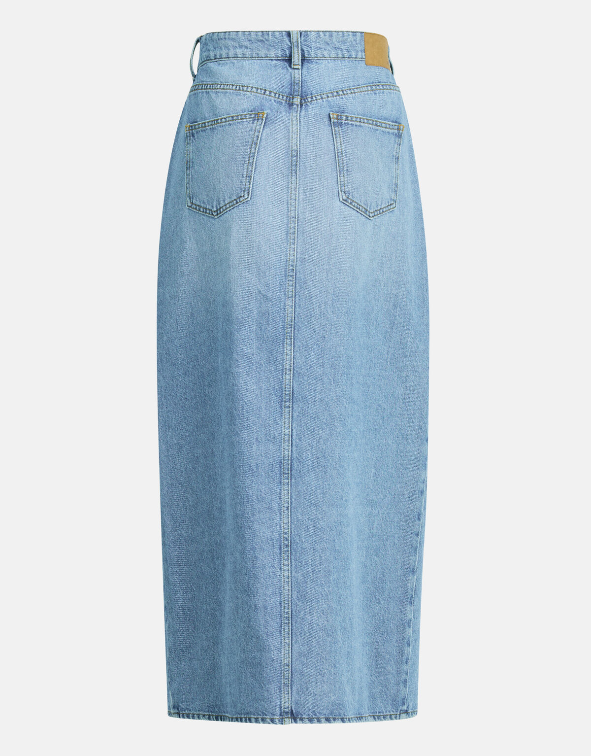 Denim Midi Rok Blauw SHOEBY WOMEN