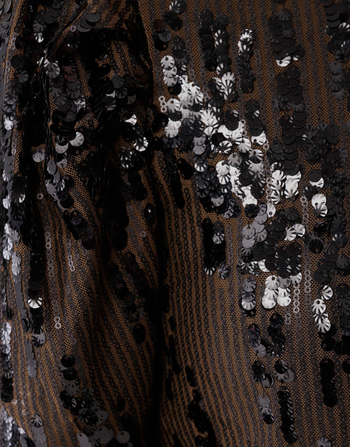 Sequin Top Khaki SHOEBY WOMEN