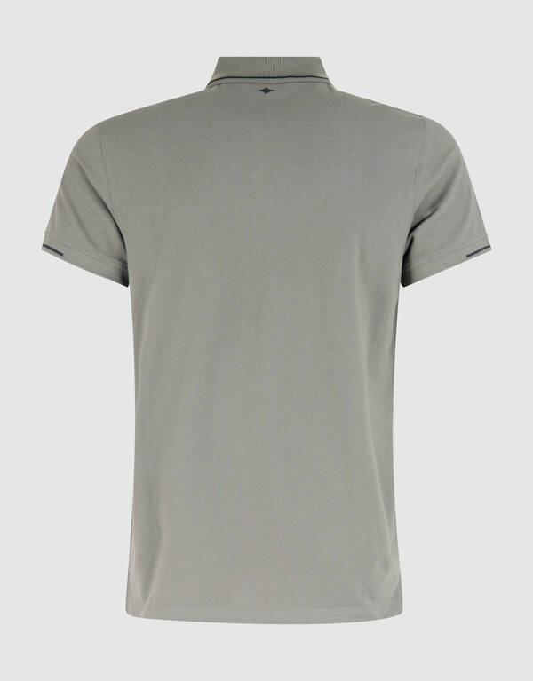 Pique Polo Donkergroen SHOEBY MEN