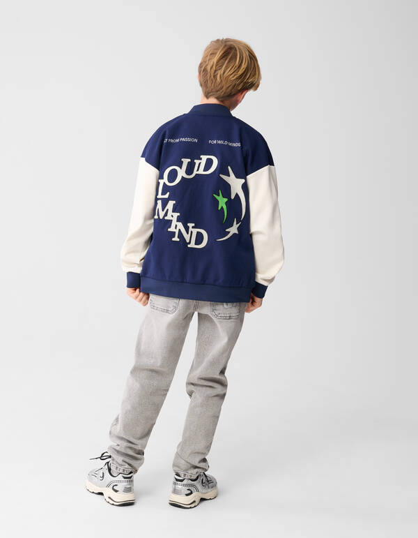 Straight Fit Jeans Grijs SHOEBY BOYS