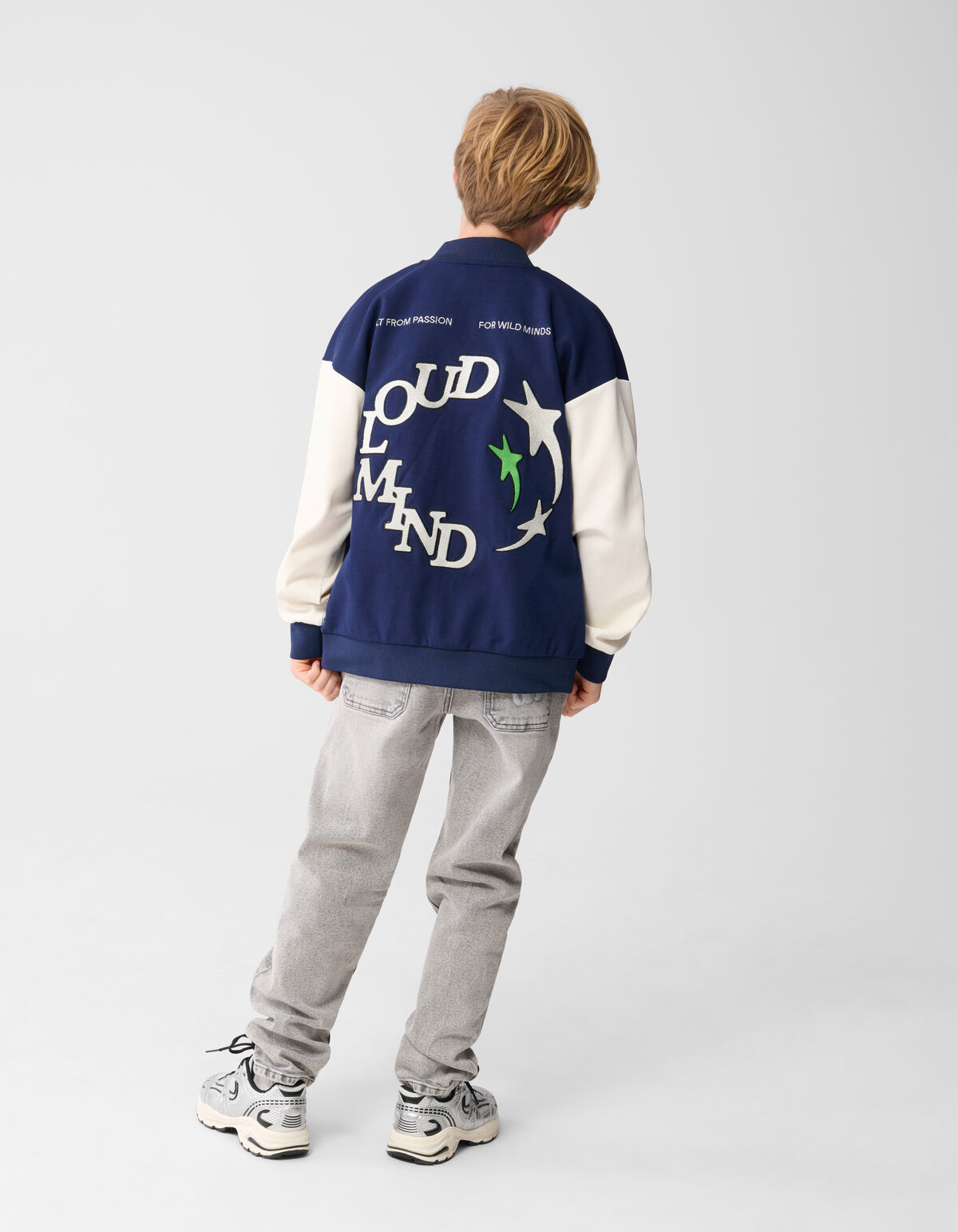 Straight Fit Jeans Grijs SHOEBY BOYS