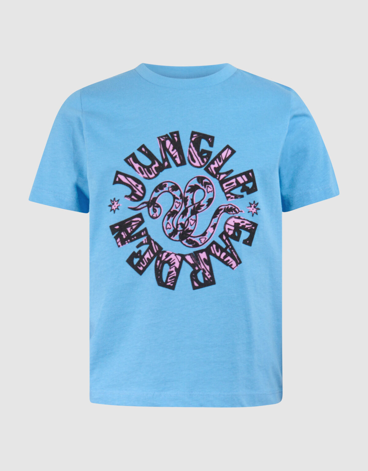 Jungle T-shirt Blauw SHOEBY GIRLS