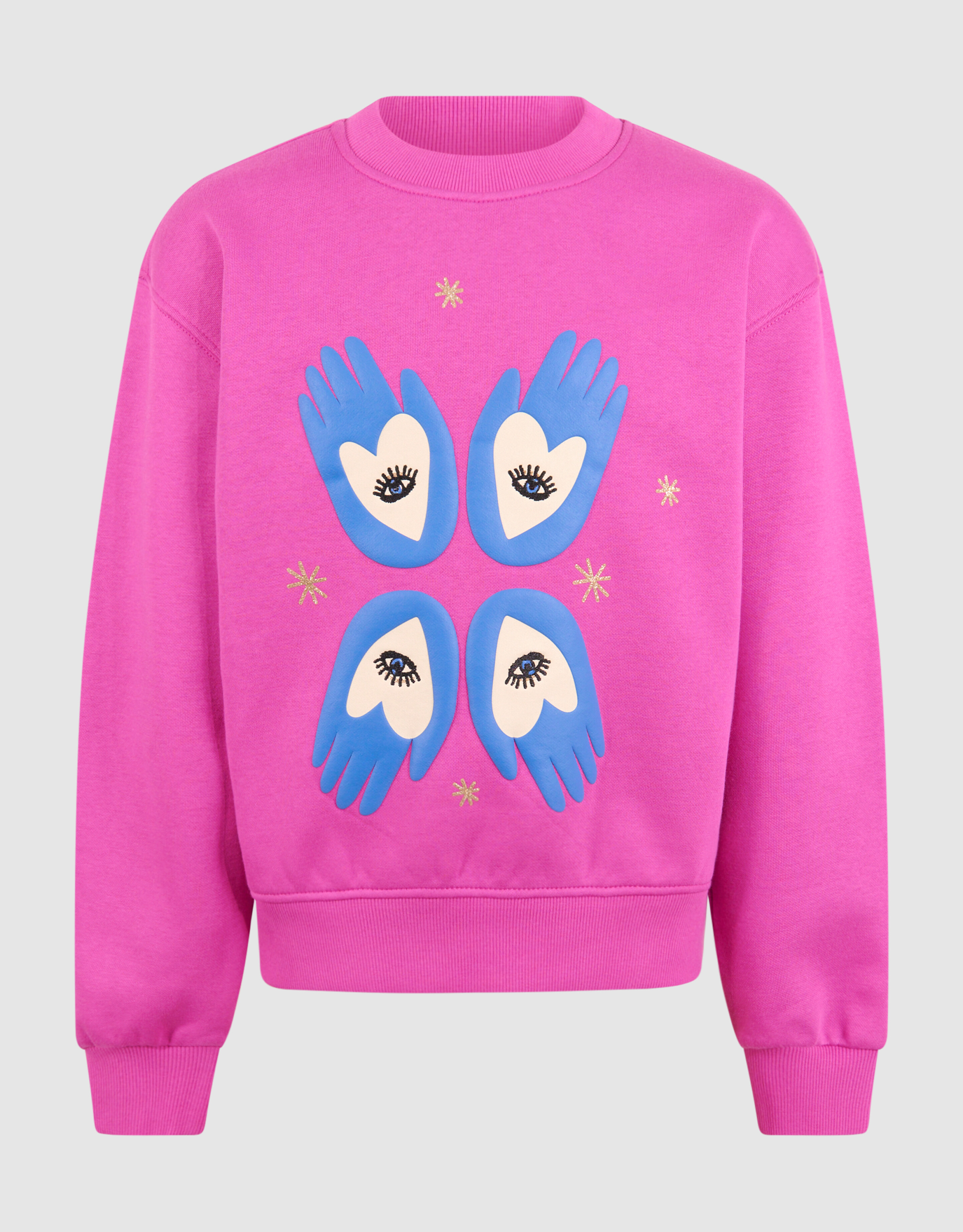 Artwork Sweater Roze SHOEBY GIRLS