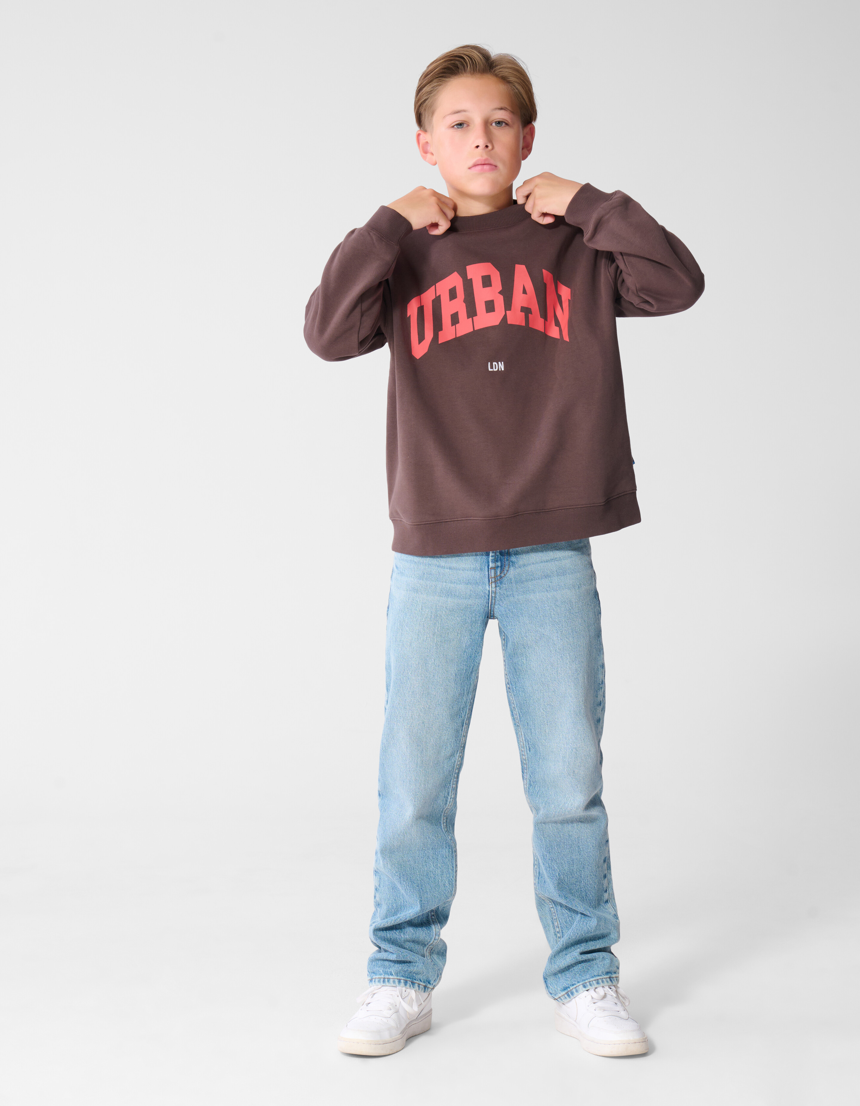 Urban Sweater Bruin SHOEBY BOYS