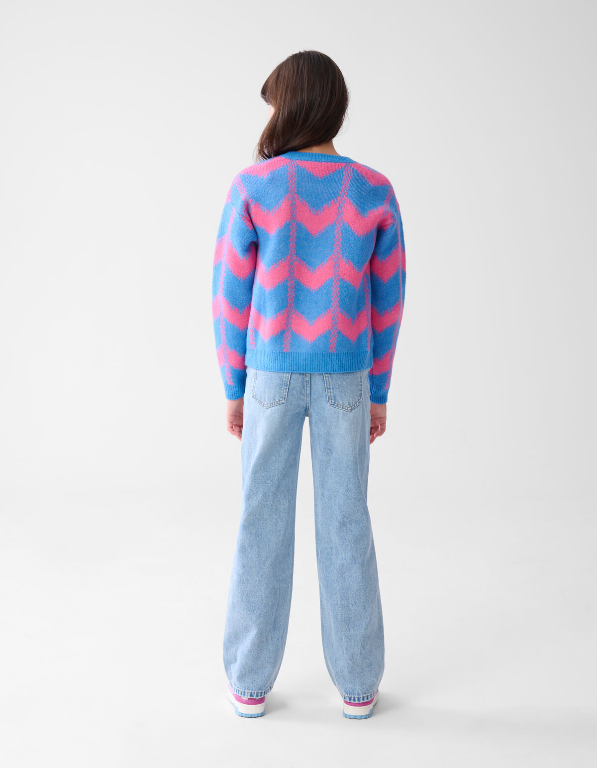 Sequin Trui Blauw SHOEBY GIRLS