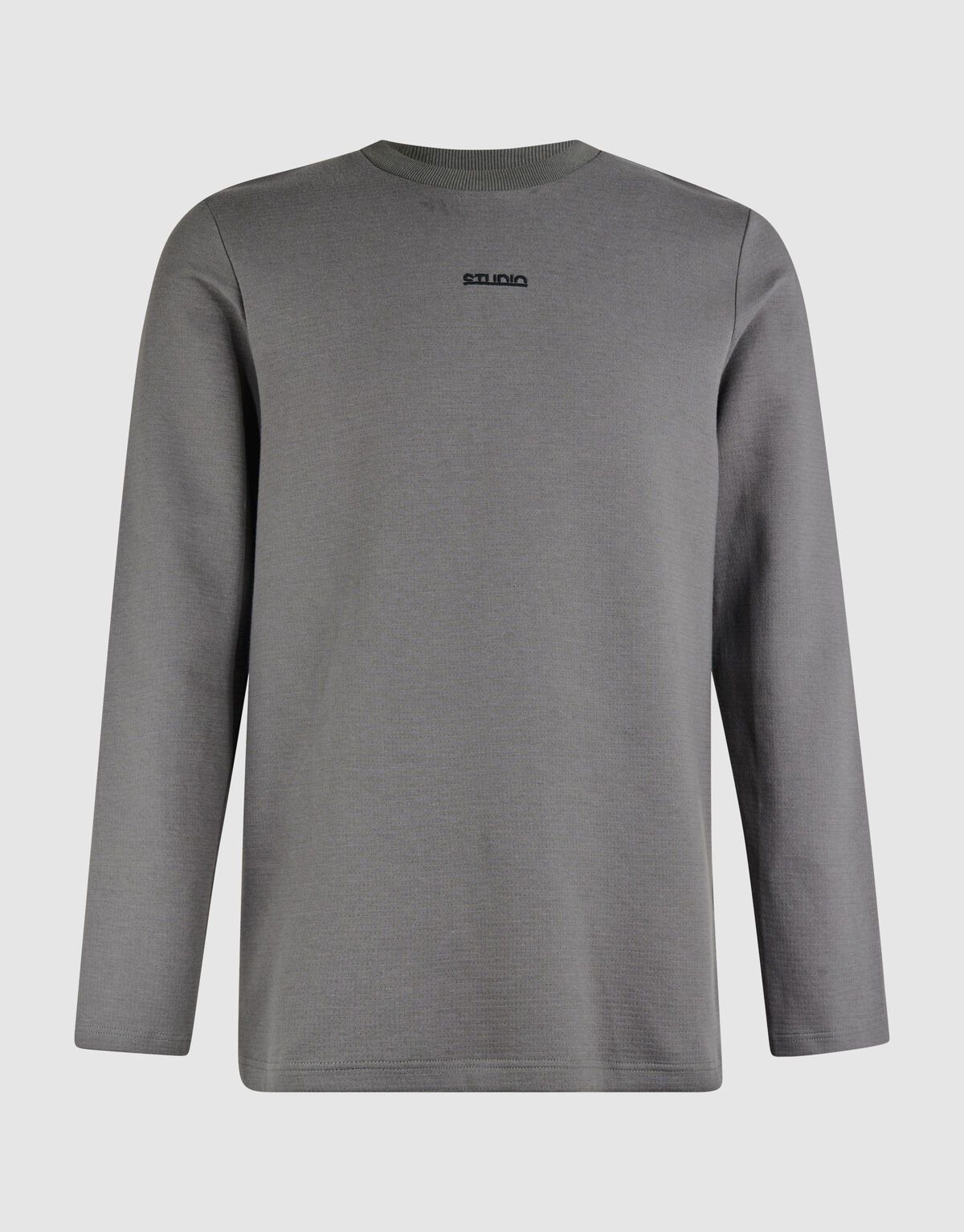 Studio Structuur T-shirt Donkergroen SHOEBY MEN
