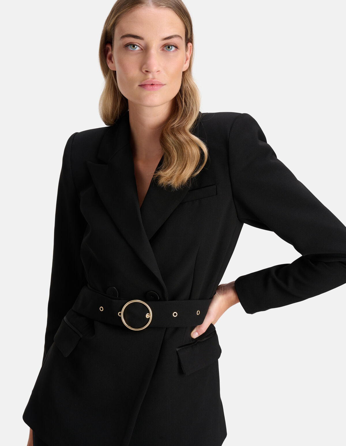 Blazer Zwart By Fred SHOEBY WOMEN