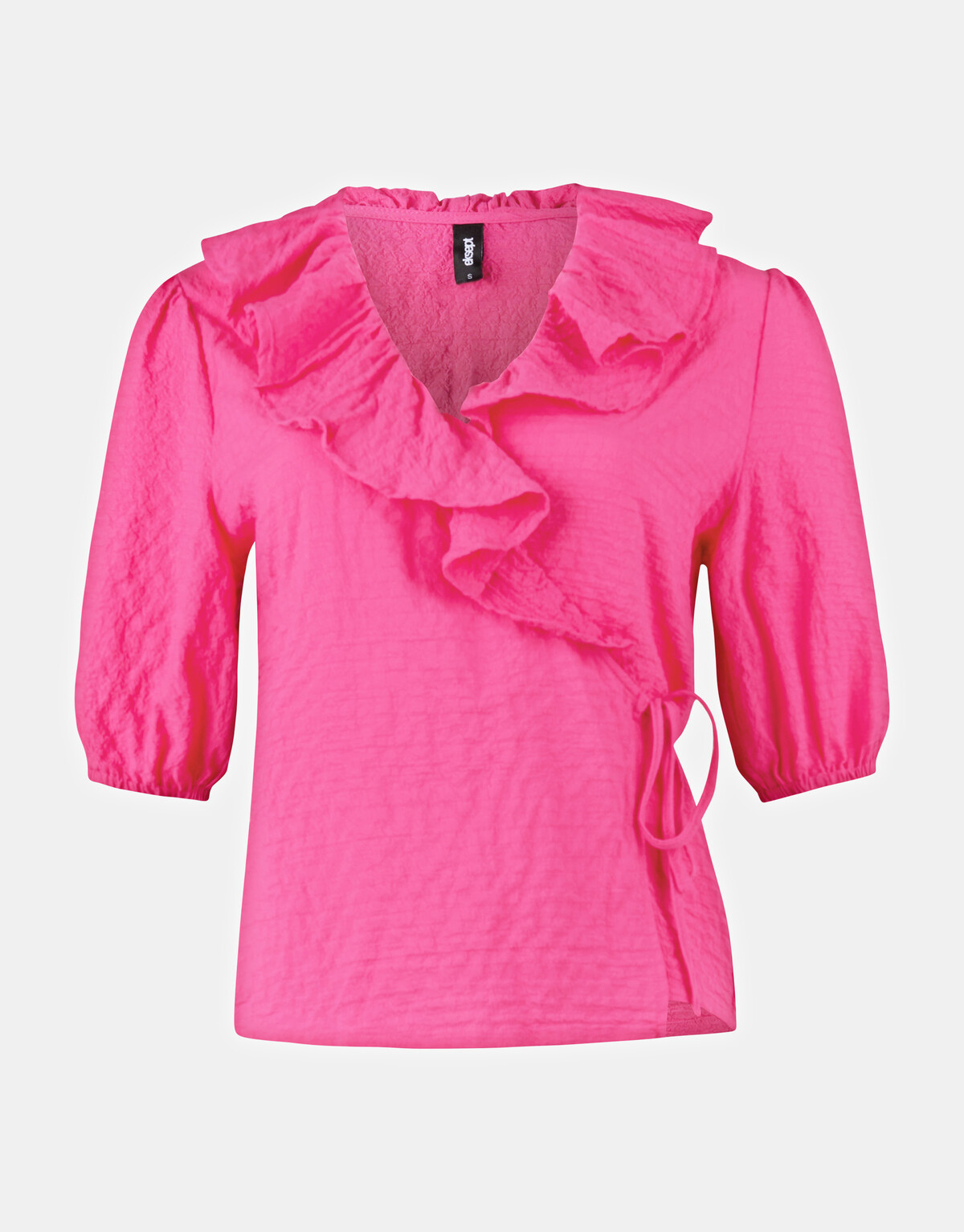 Solid Wrap Blouse EKSEPT