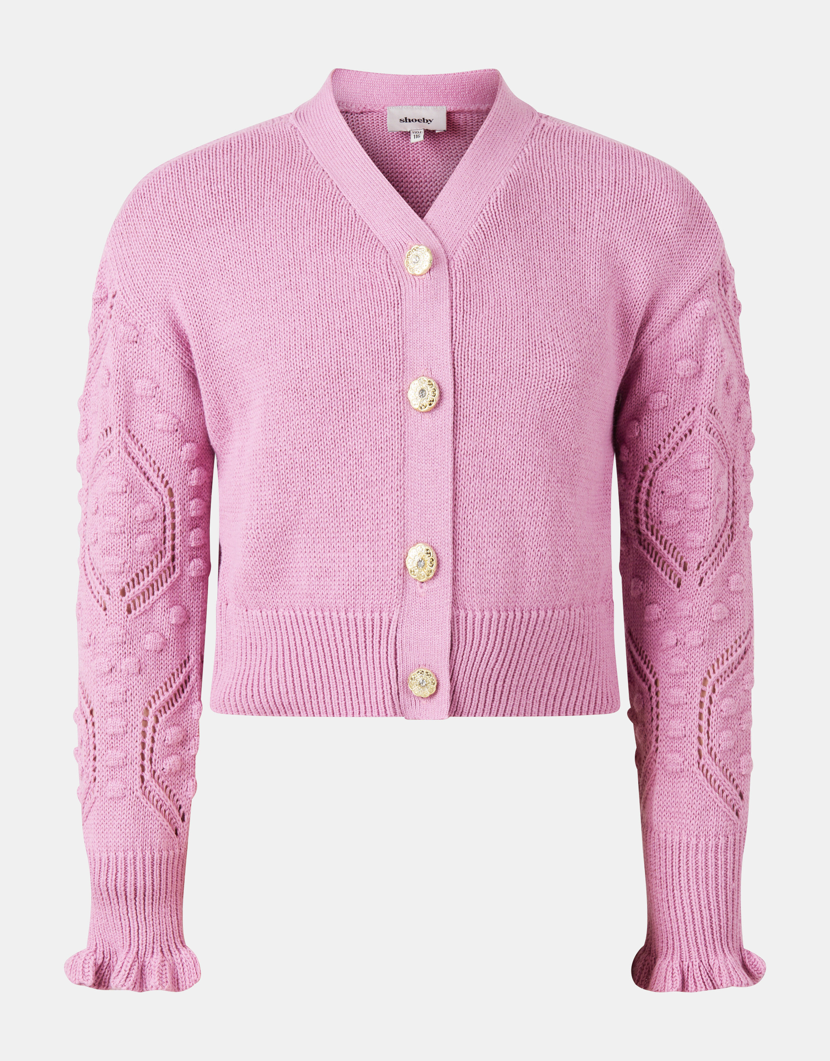 Katoenen Vest Roze SHOEBY GIRLS
