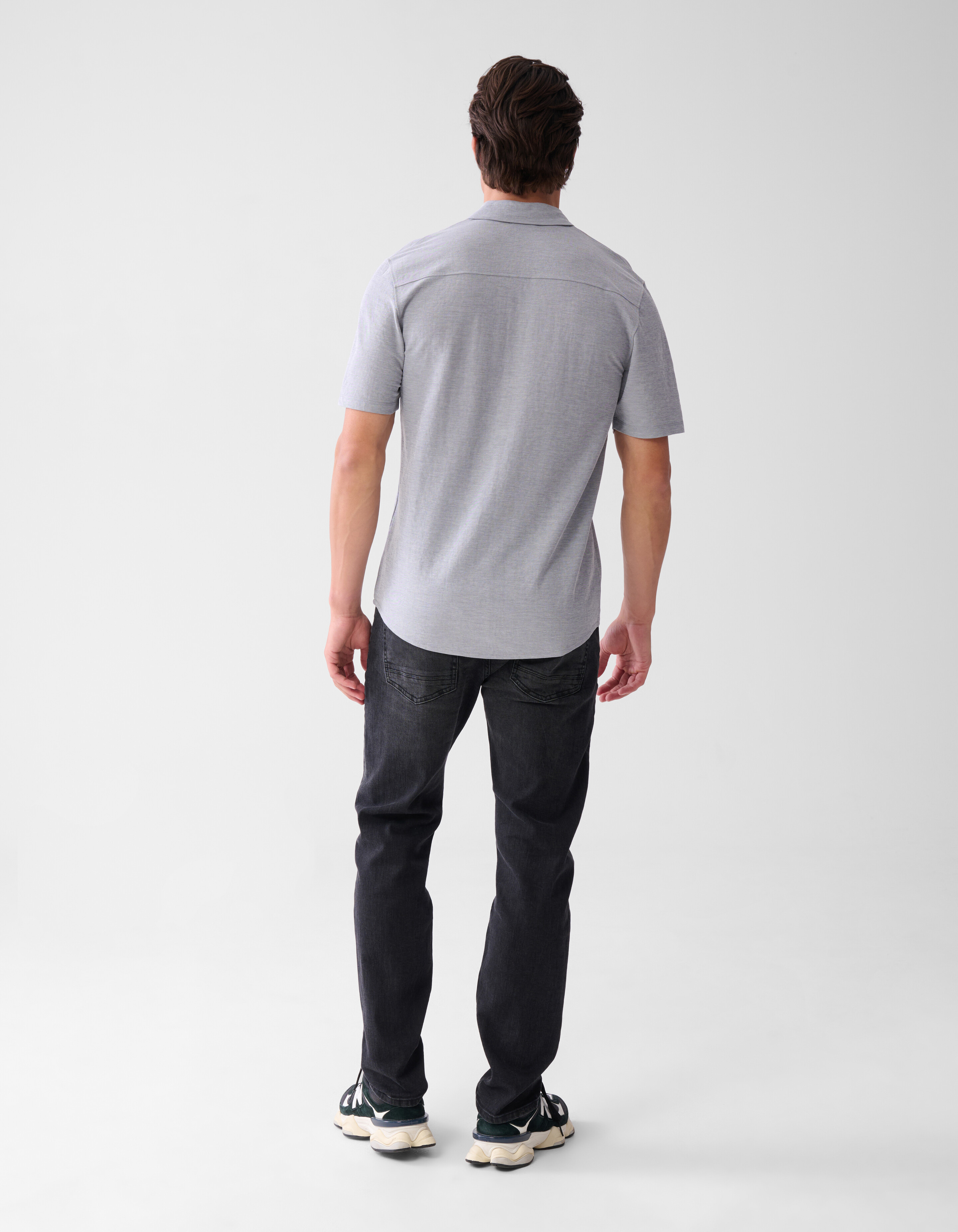 Pique Shirt Donkerblauw SHOEBY MEN