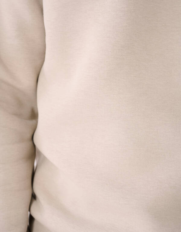 Rib Spark Sweater Lichtbruin SHOEBY MEN