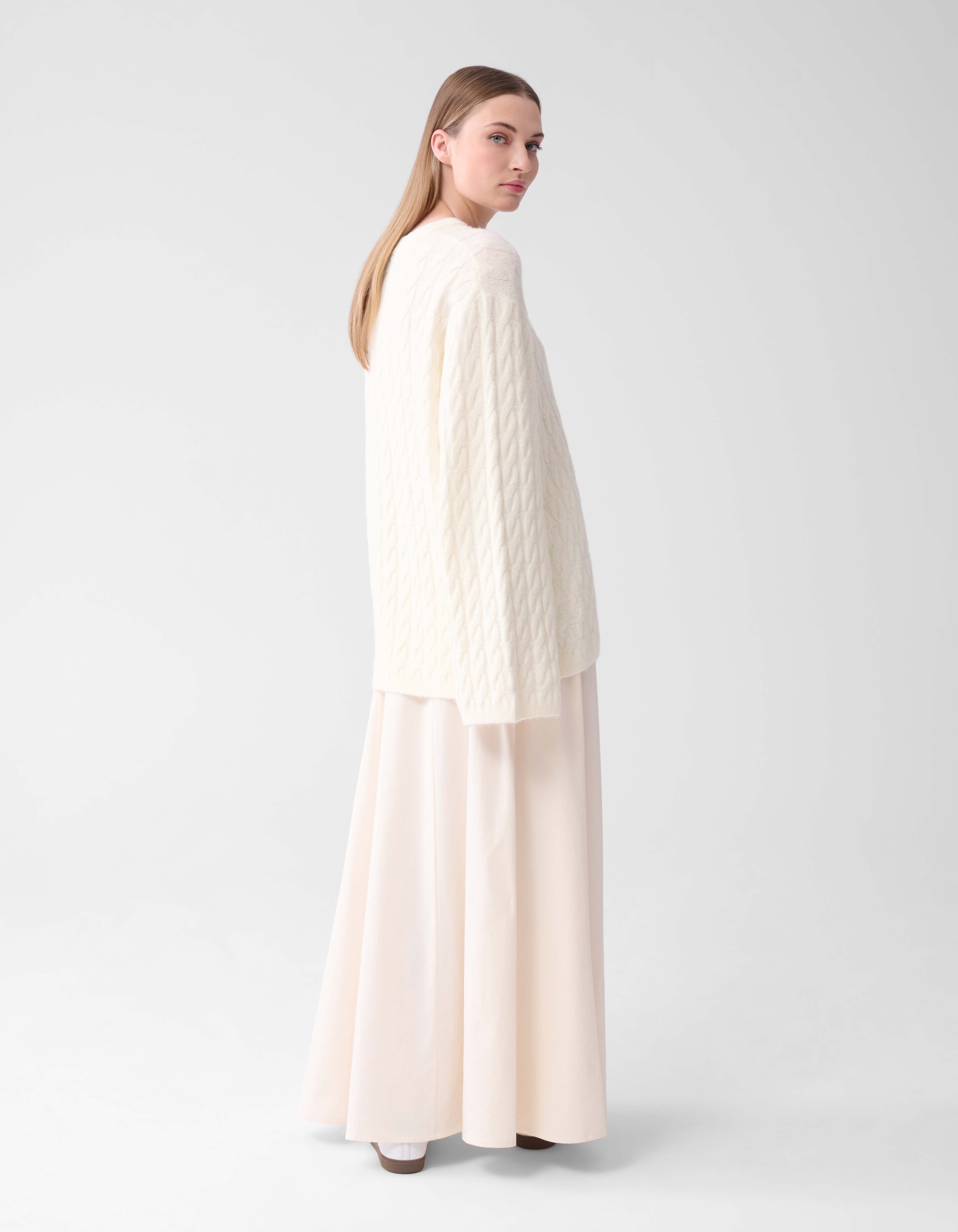 Maxi Rok Gebroken Wit By Lonneke SHOEBY WOMEN