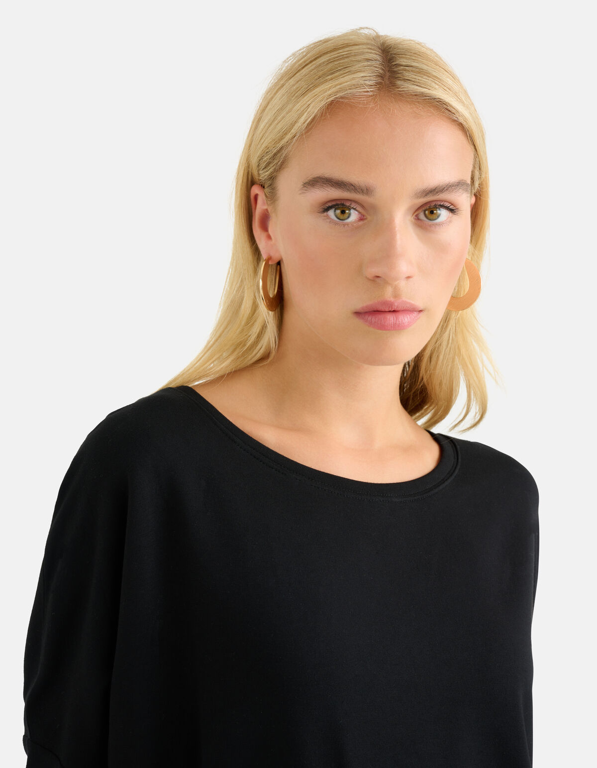 Basis Oversized Top Zwart SHOEBY WOMEN