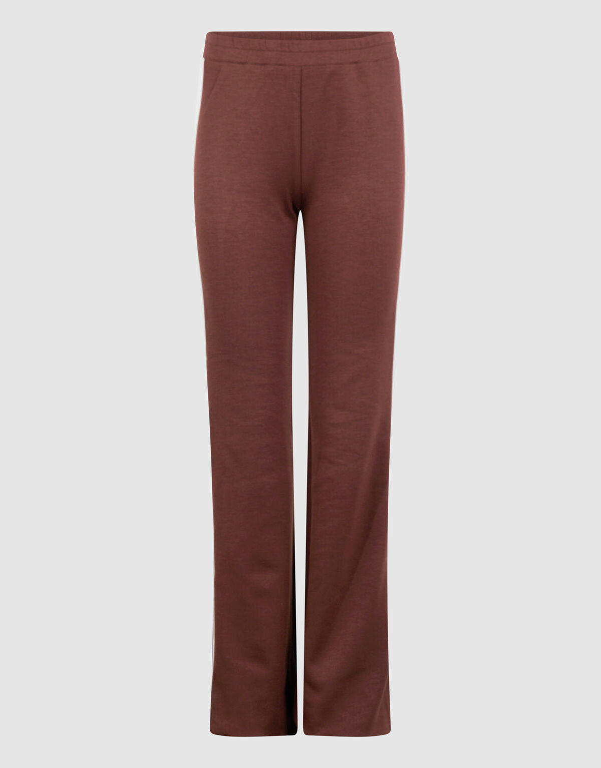 Sporty Flared Broek Bruin SHOEBY GIRLS