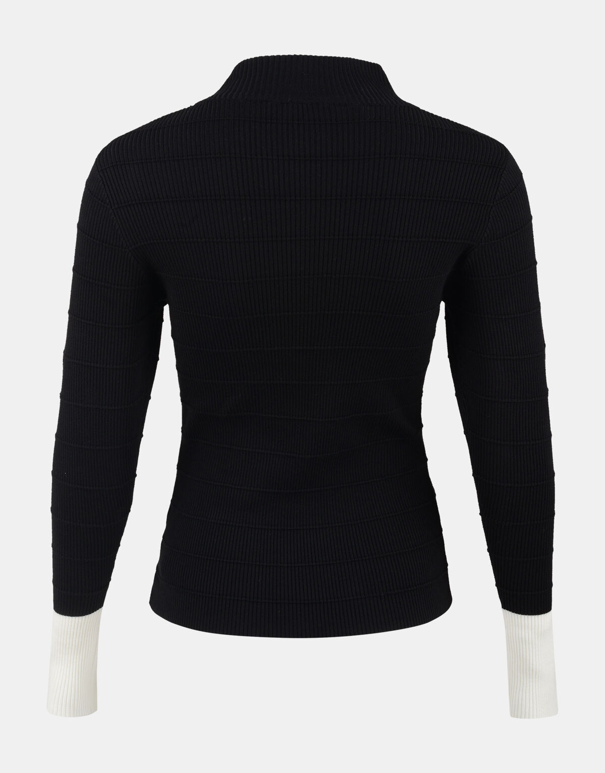 Knopen Detail Pullover Zwart SHOEBY WOMEN