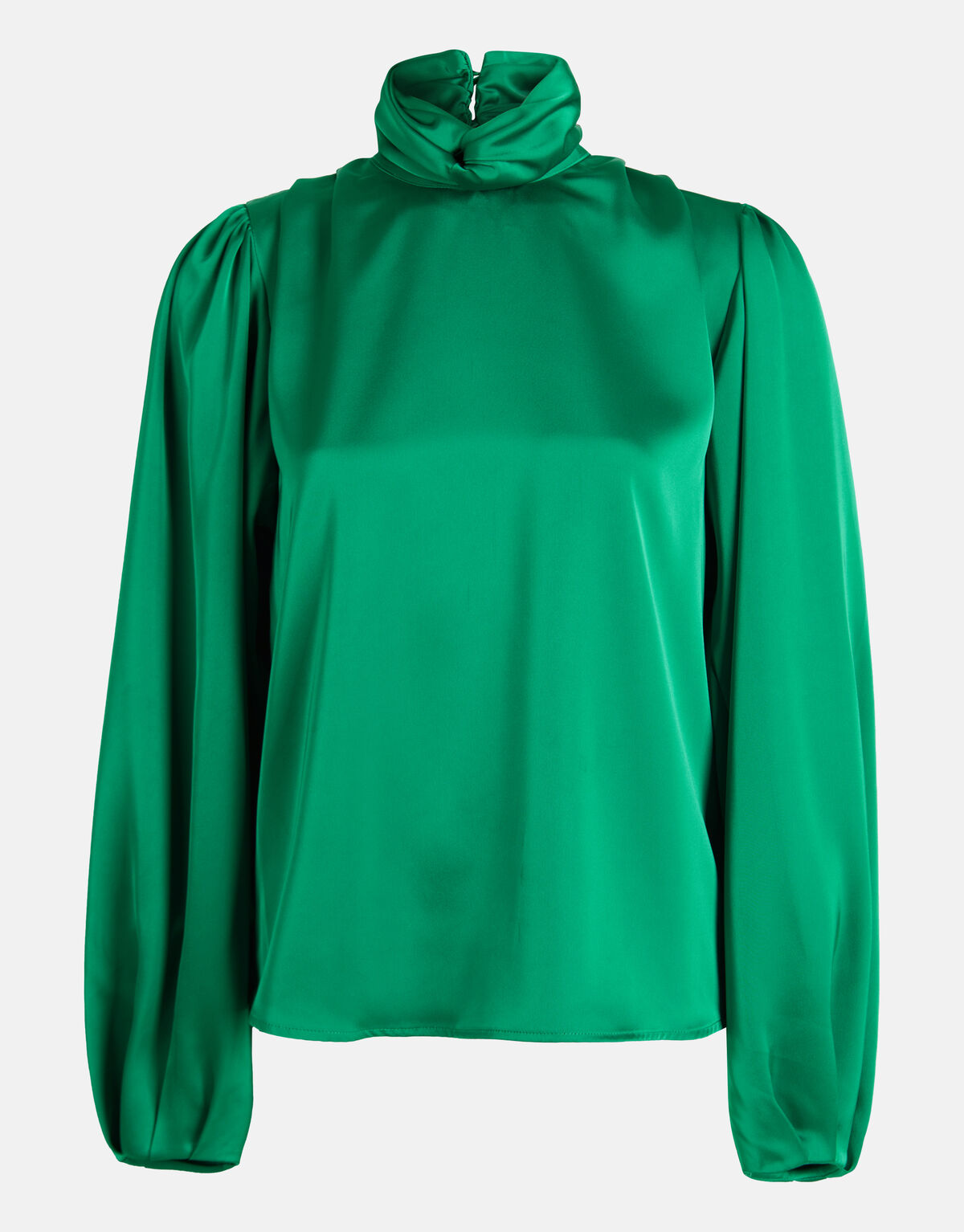Satijnen Blouse Groen By Lonneke SHOEBY WOMEN