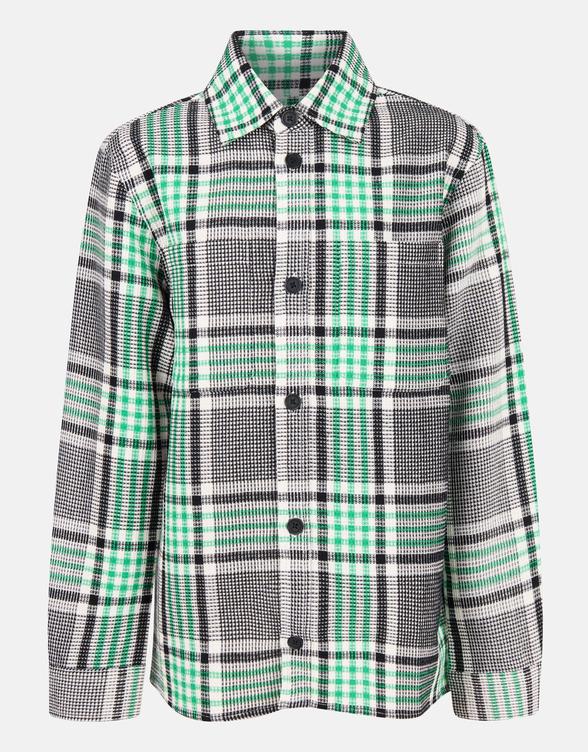 Geruit Overshirt Groen SHOEBY BOYS