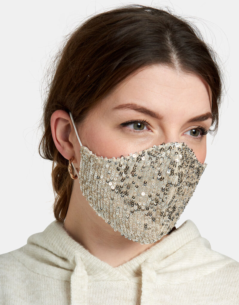 Sequin Mondkapje