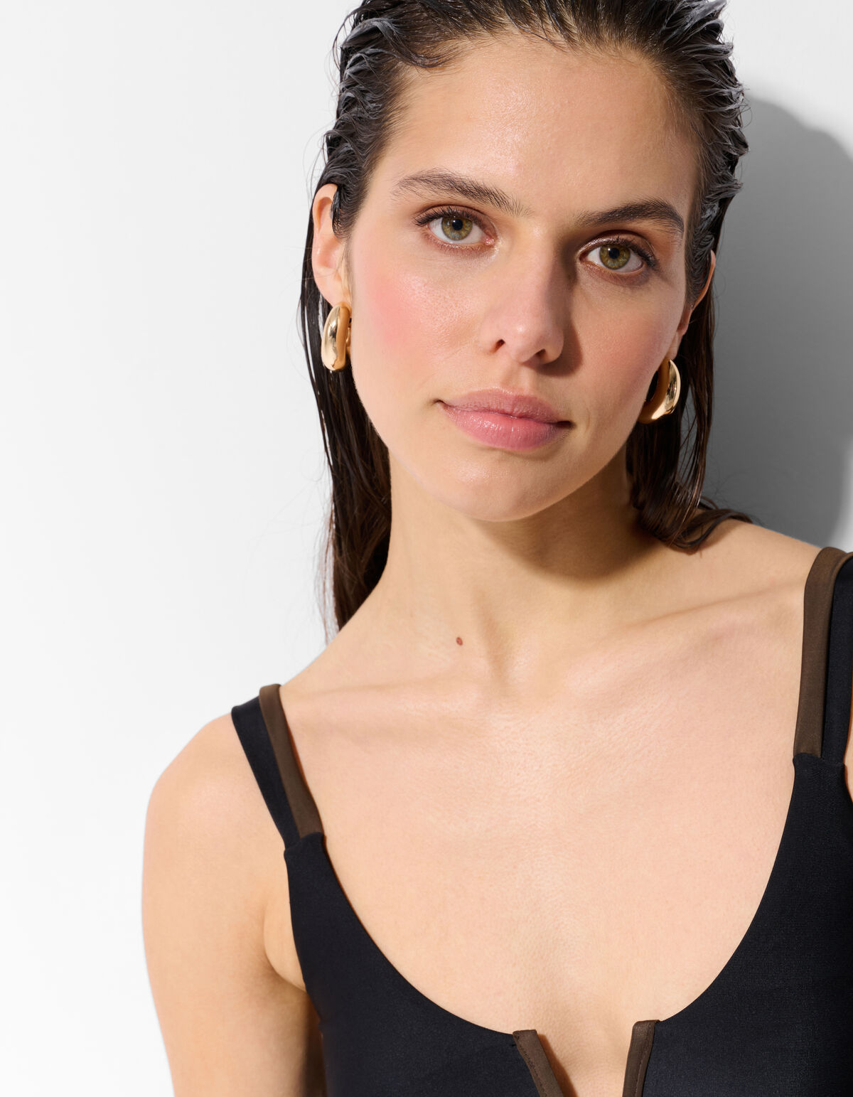 Contrast Badpak Zwart SHOEBY ACCESSOIRES