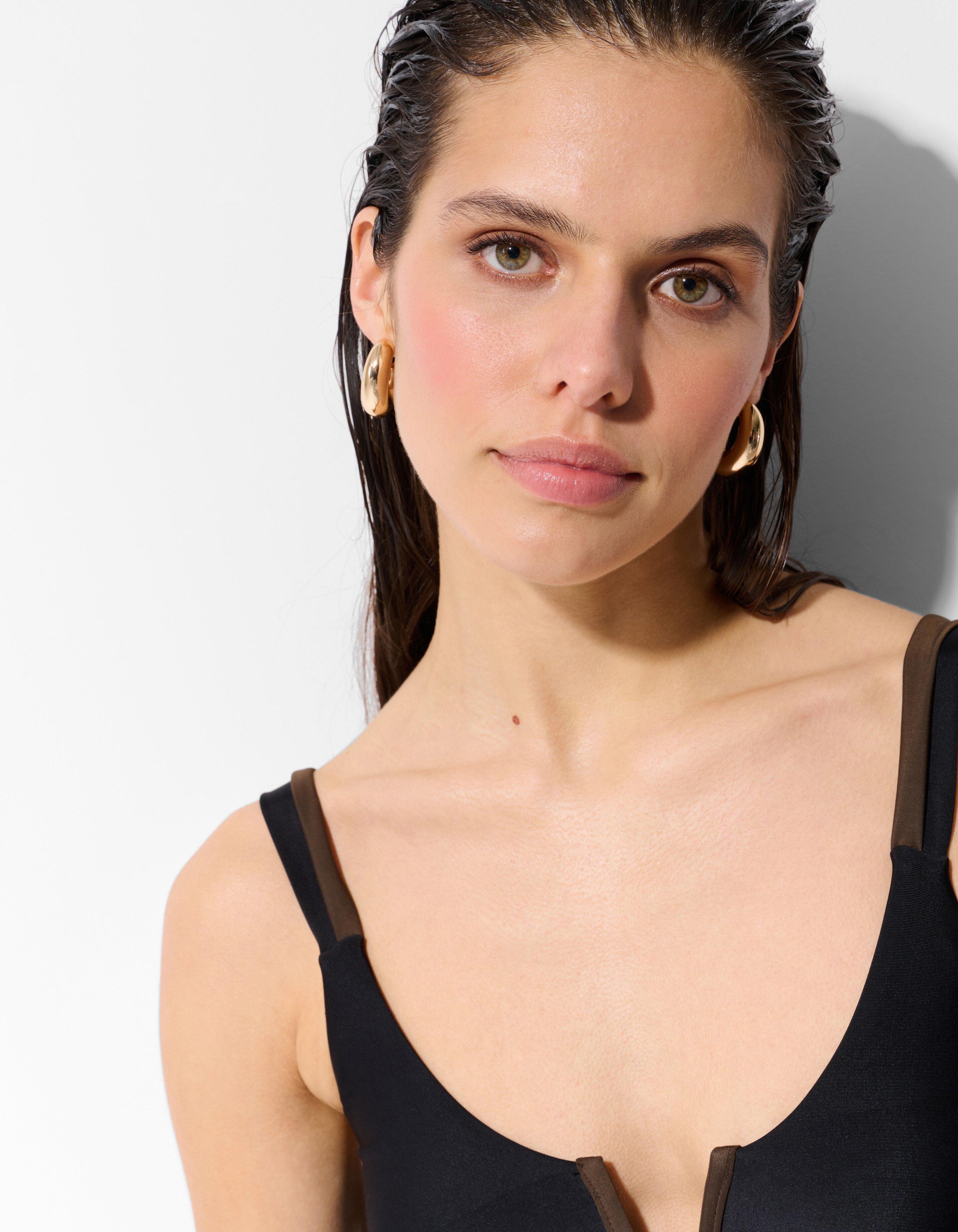 Contrast Badpak Zwart SHOEBY ACCESSOIRES