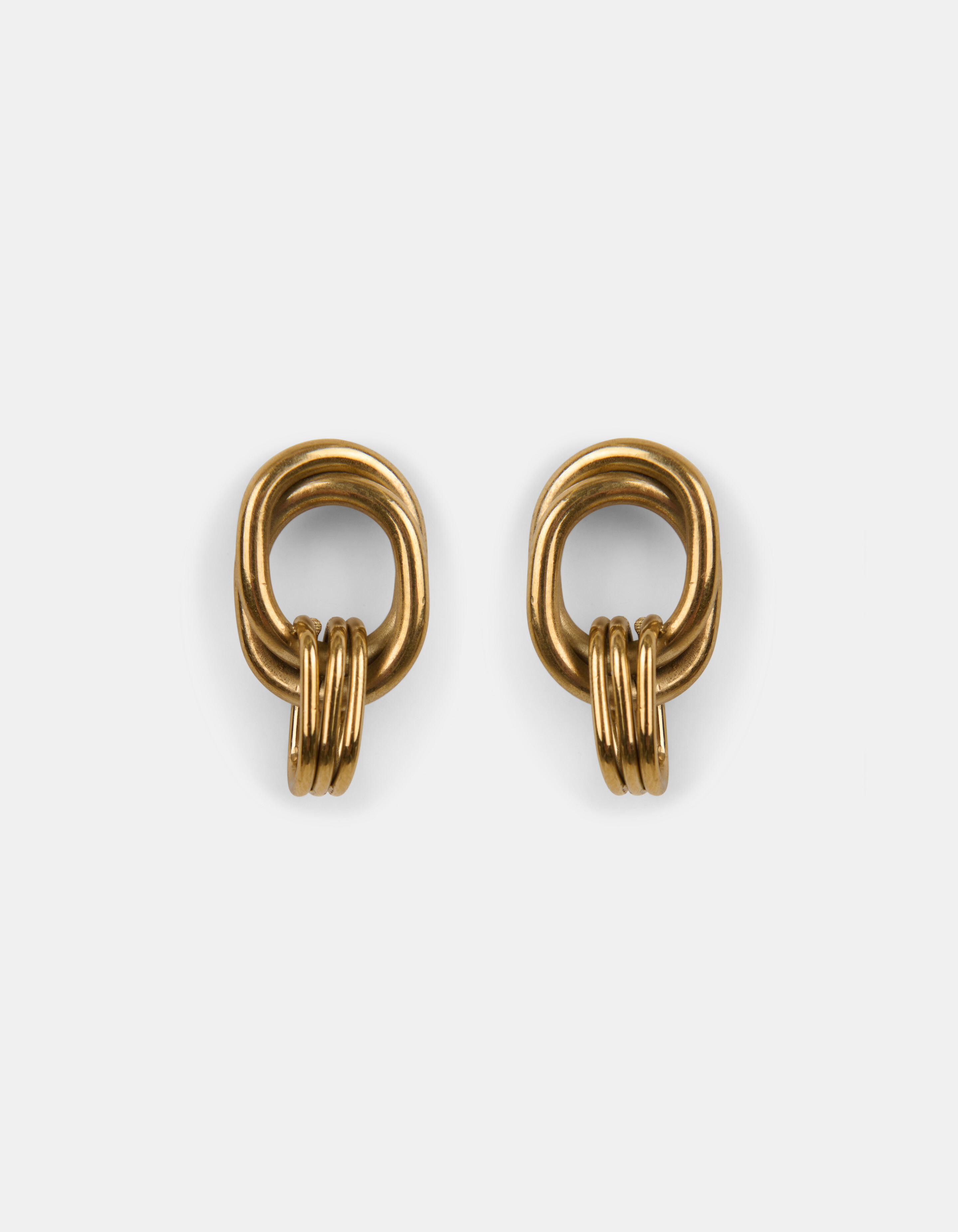 Double Chain Oorbellen ACCESSOIRES SHOEBY