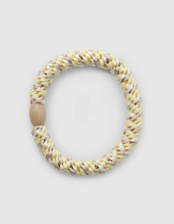 Lurex Haarelastiek Lichtgeel SHOEBY ACCESSOIRES