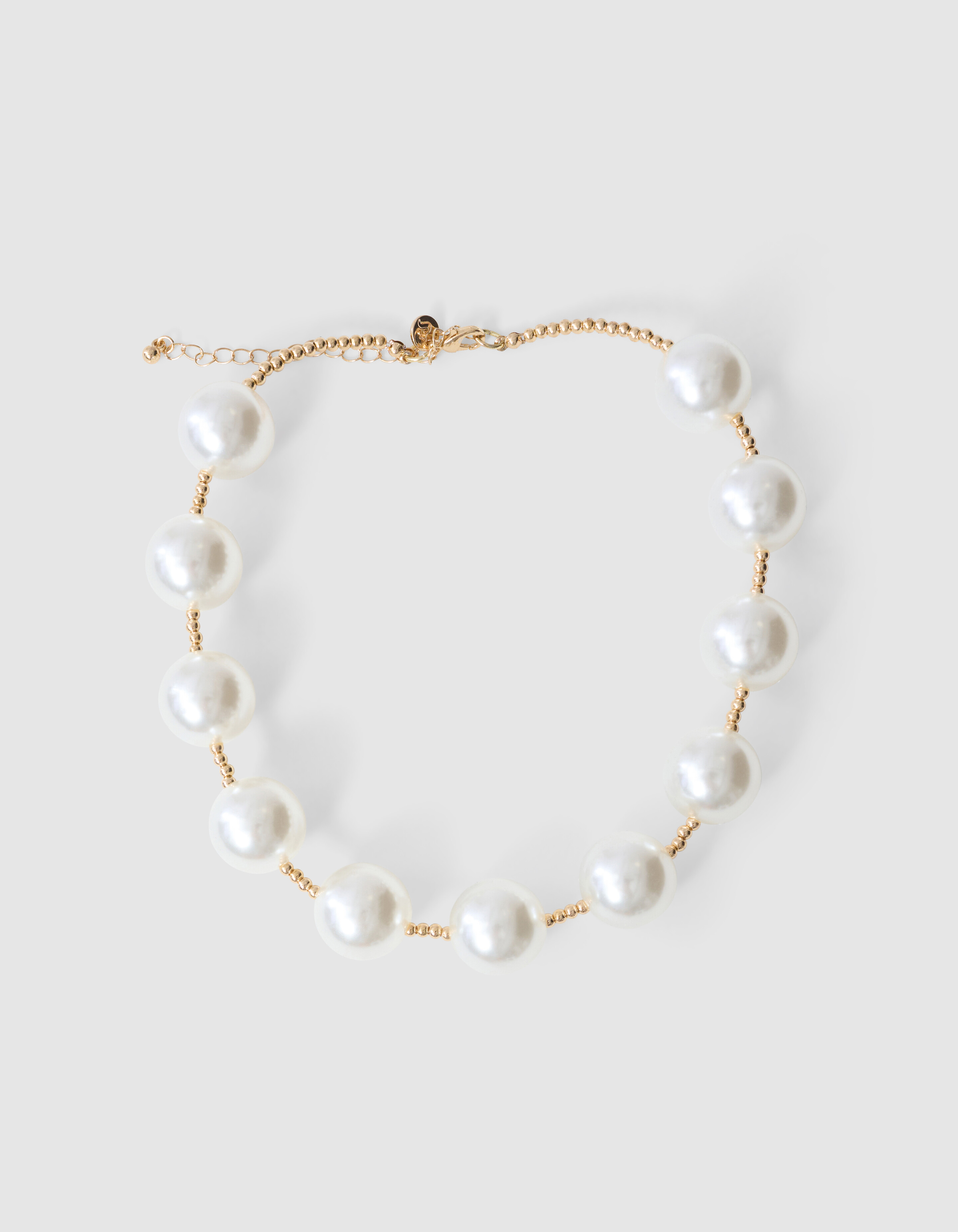 Beaded Parel Ketting Goud SHOEBY ACCESSOIRES