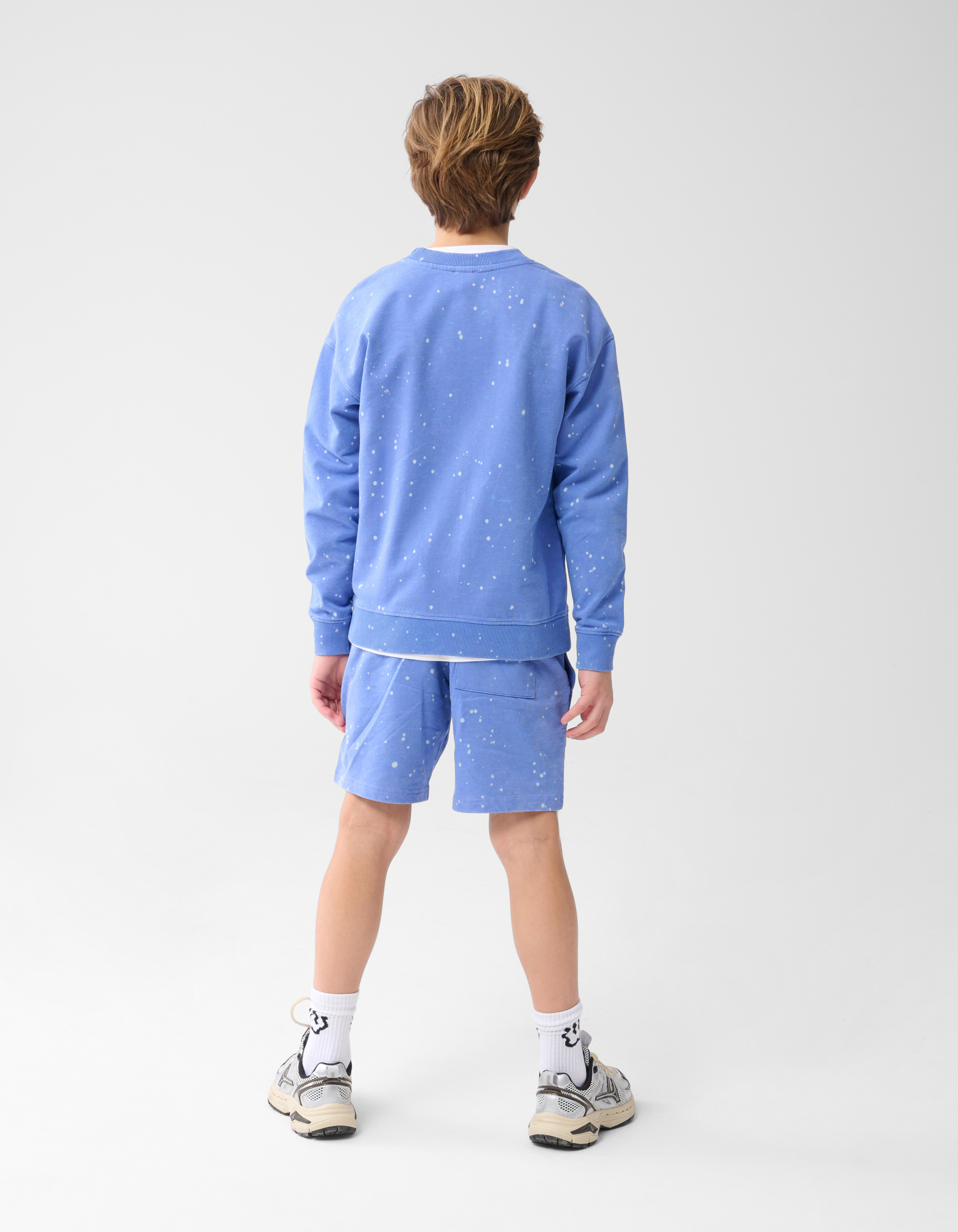 Dye Sweater Lichtpaars SHOEBY BOYS