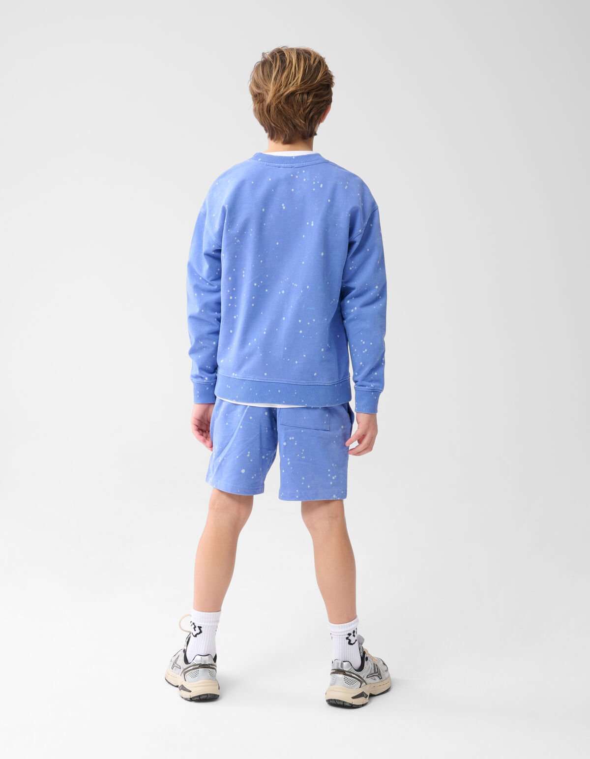 Dye Sweater Lichtpaars SHOEBY BOYS