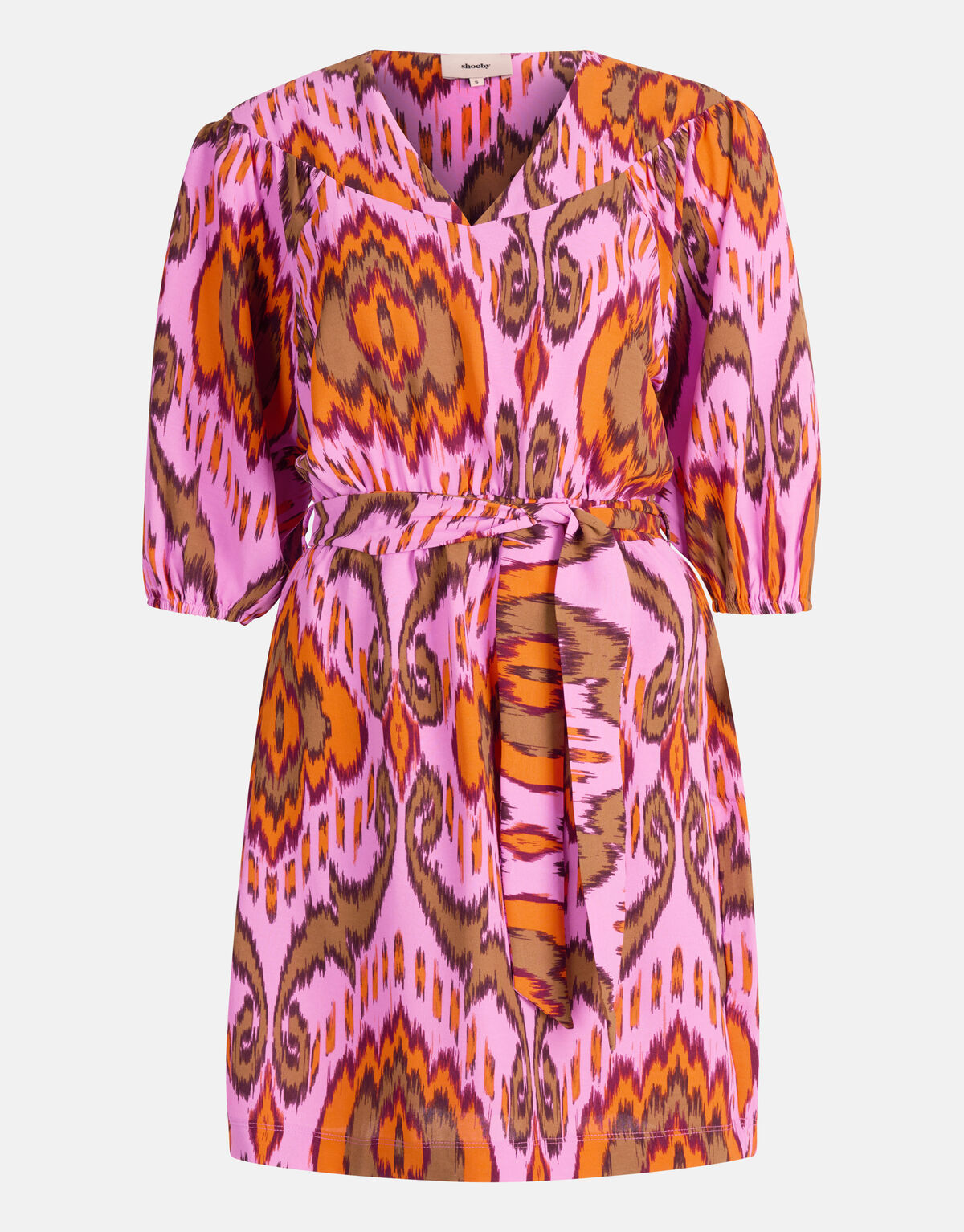 Grafische Print Jurk Paars SHOEBY WOMEN