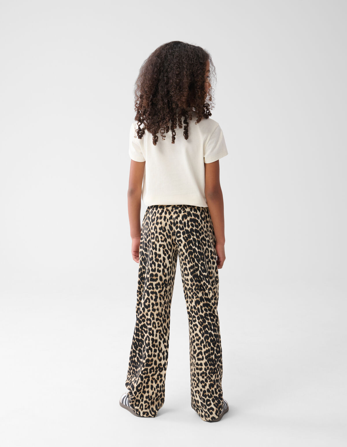 Fruit Glitter T-shirt Gebroken Wit SHOEBY GIRLS