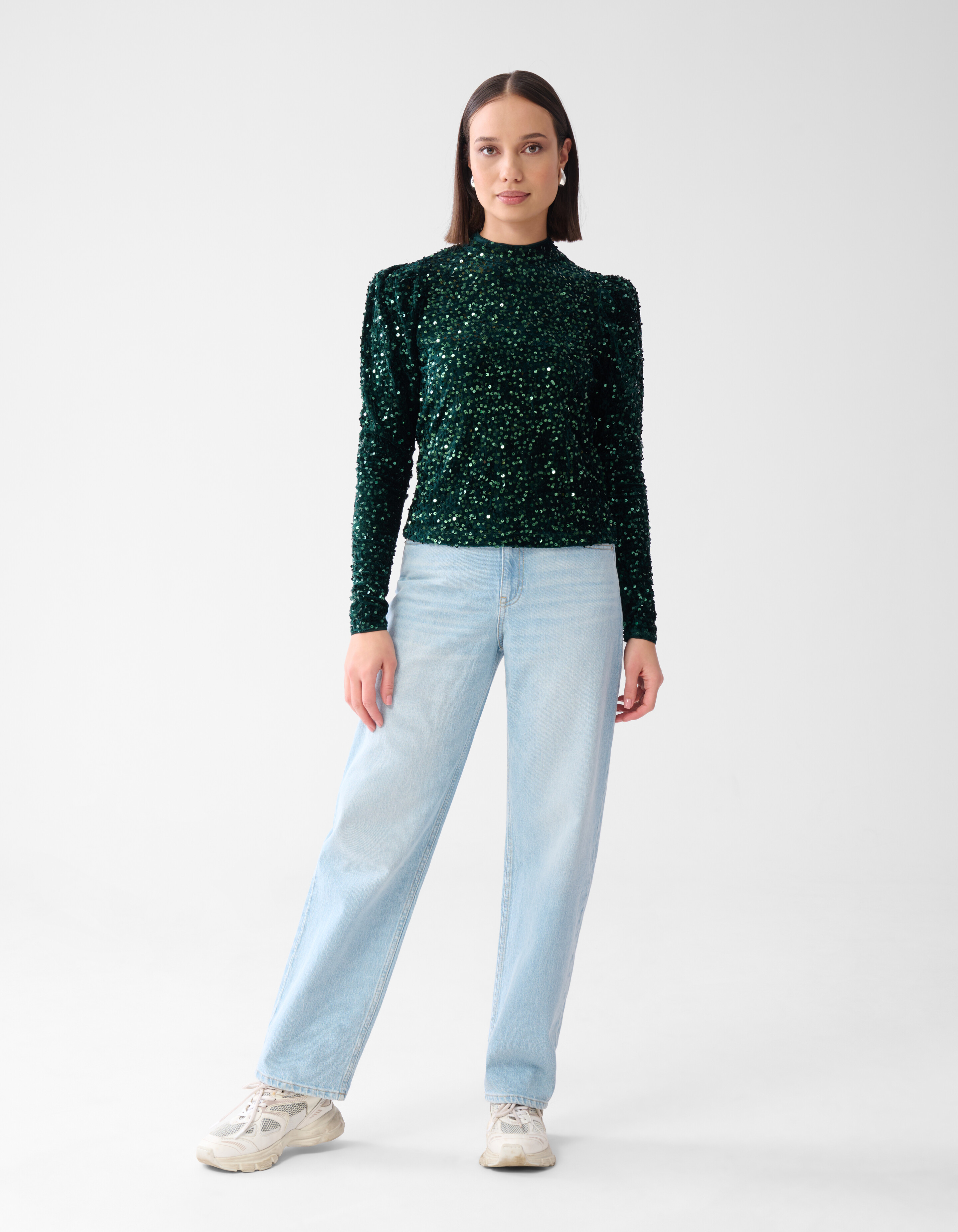 Balloon Fit Jeans Bleached SHOEBY WOMEN