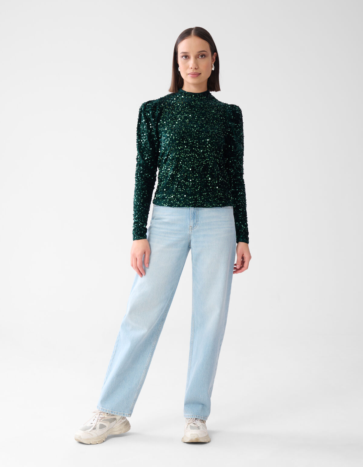 Balloon Fit Jeans Bleached SHOEBY WOMEN