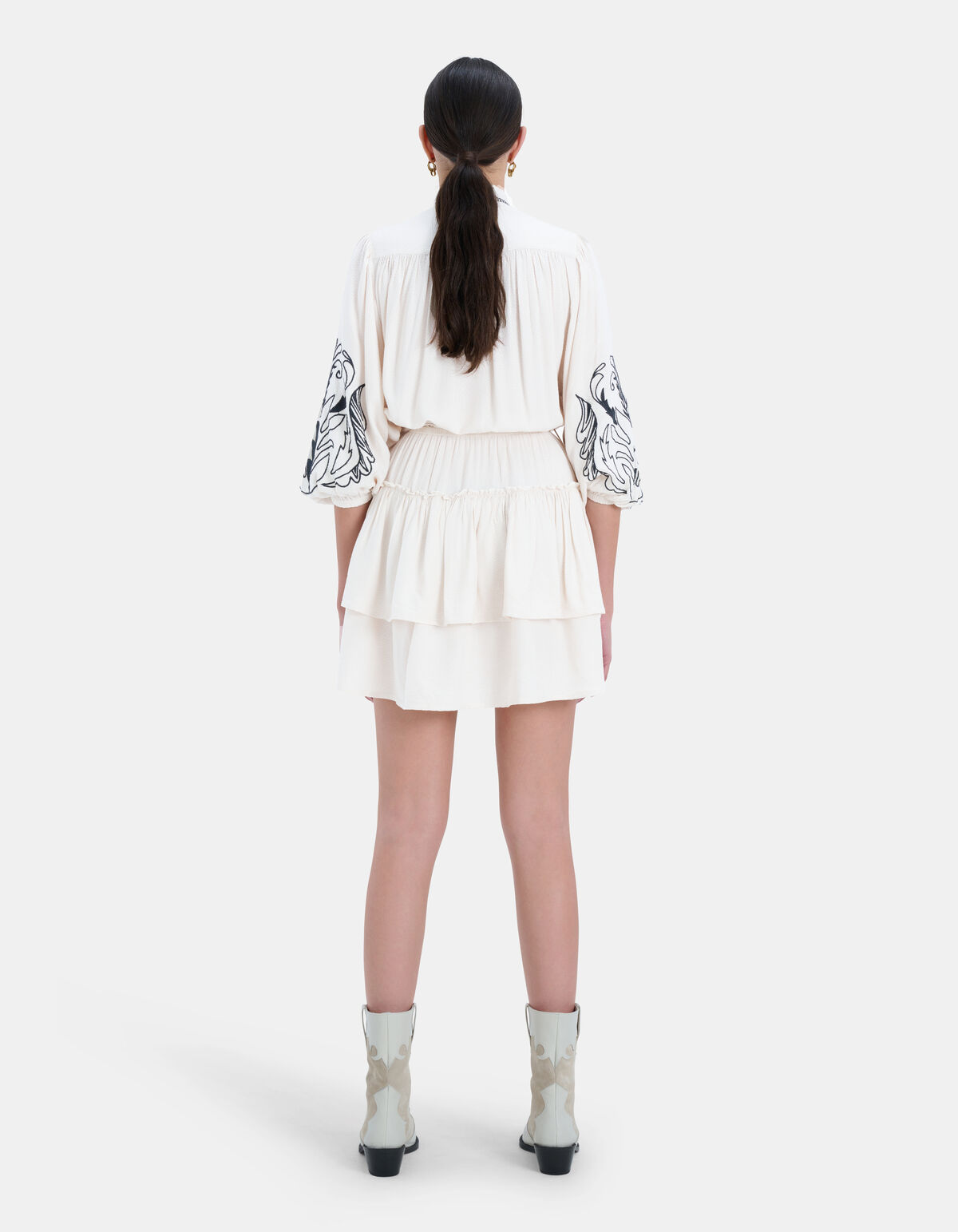 Dobbie Embroidery Jurk EKSEPT