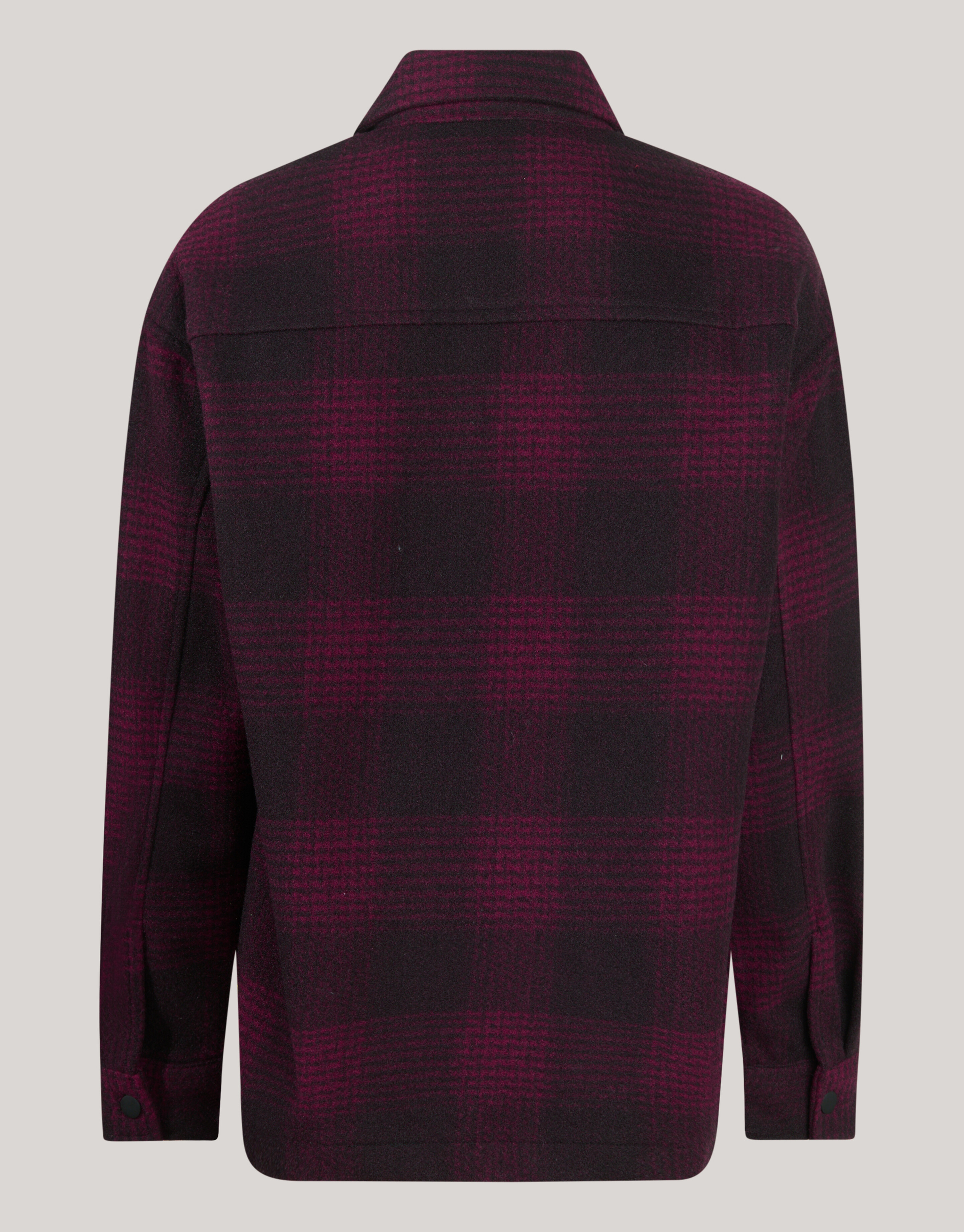 Ruiten Overshirt Donkerrood SHOEBY BOYS