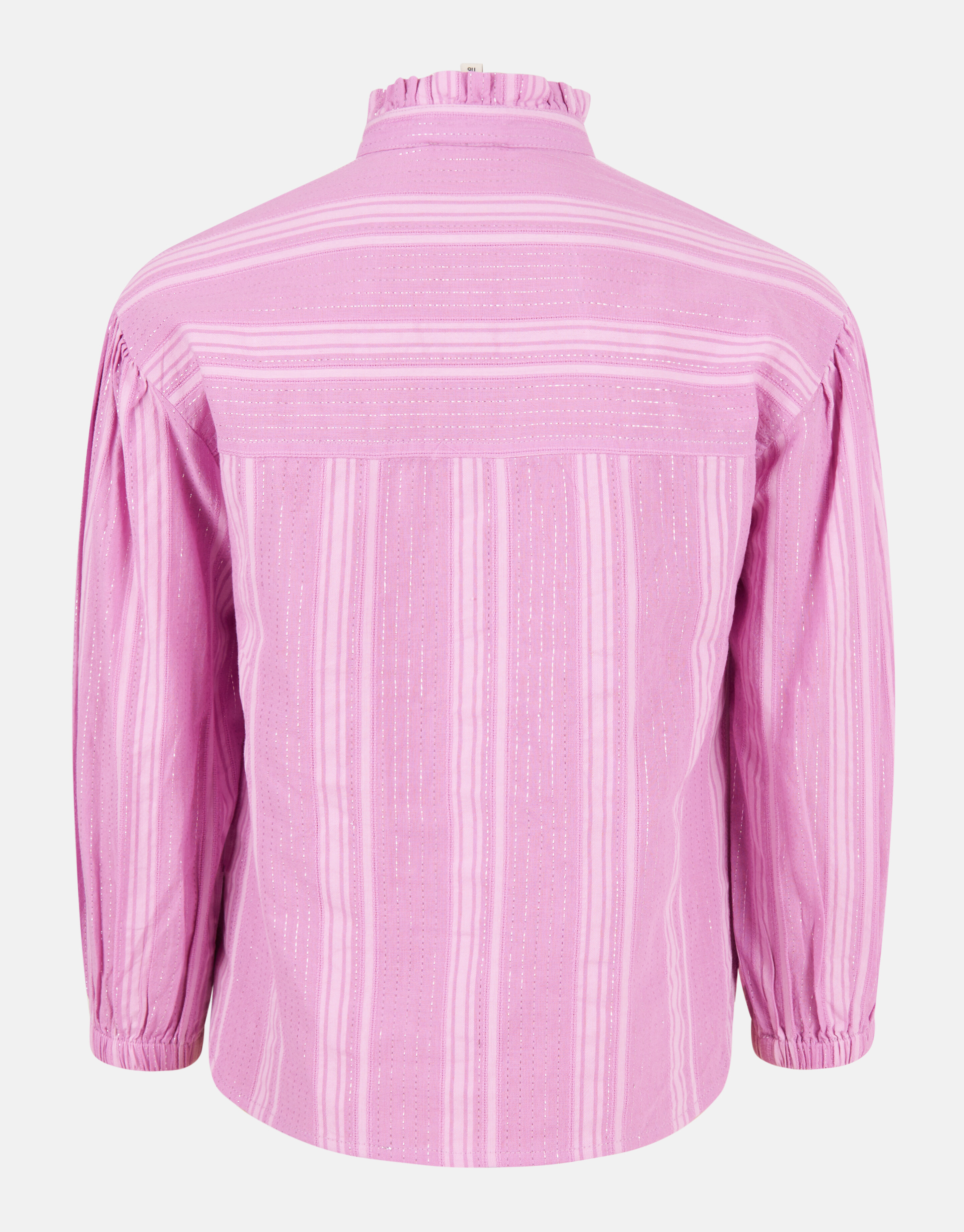 Gestreepte Lurex Blouse Roze SHOEBY GIRLS