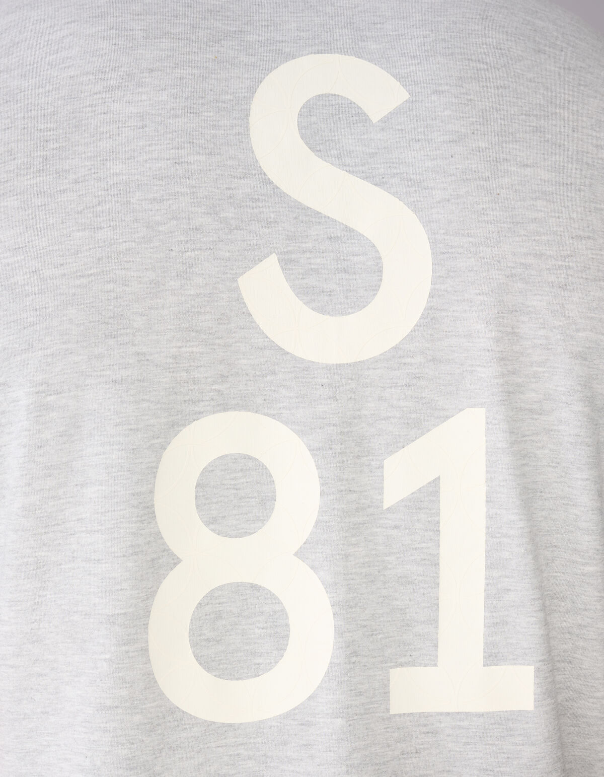 S81 Artwork T-shirt Lichtgrijs SHOEBY MEN