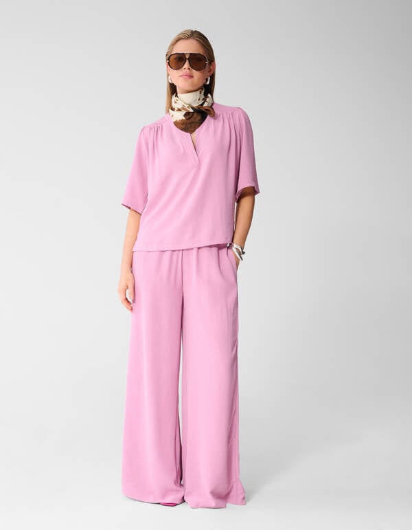 Twist Piping Broek Roze SHOEBY WOMEN