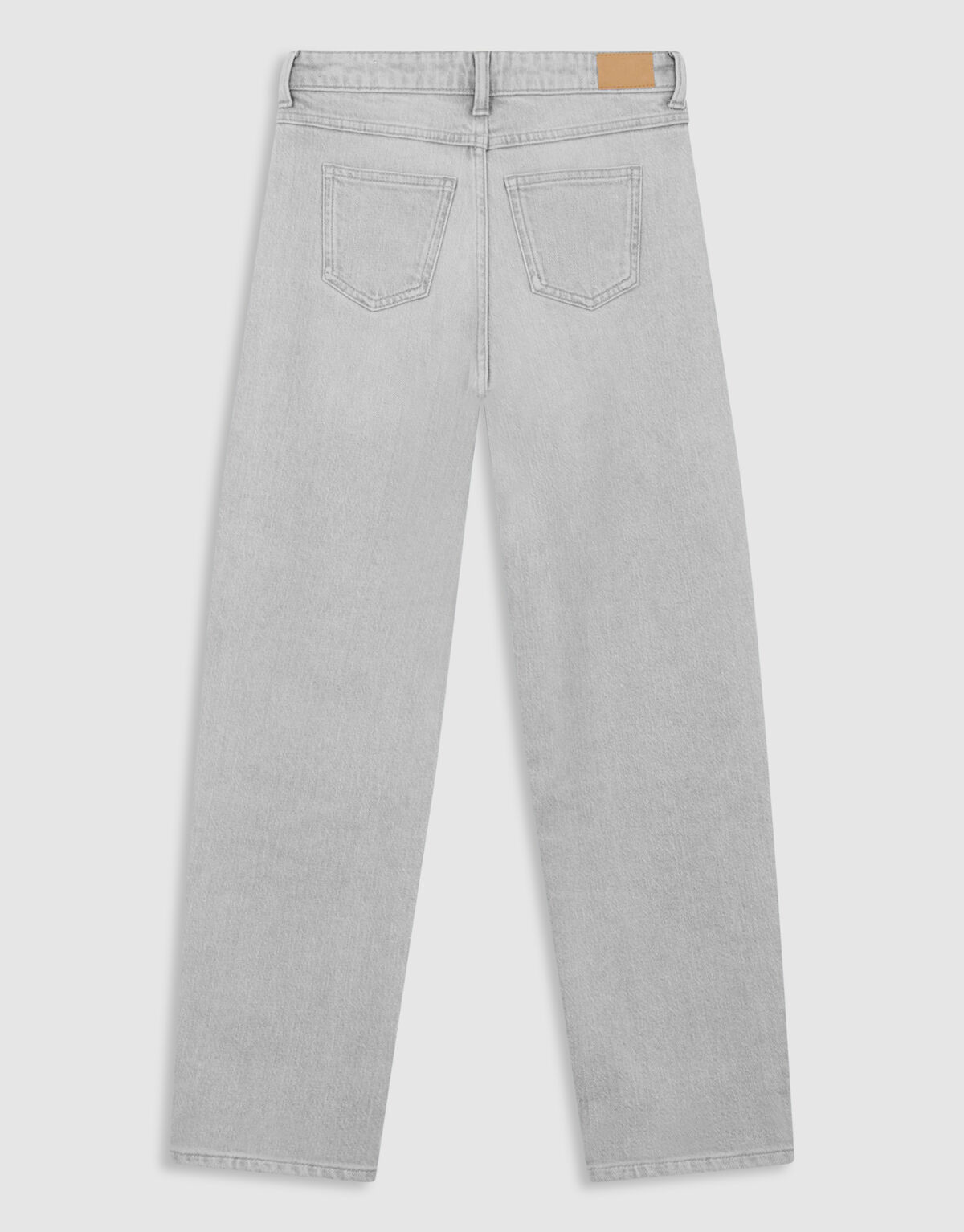 Strass Wide Leg Fit Jeans Lichtgrijs SHOEBY GIRLS