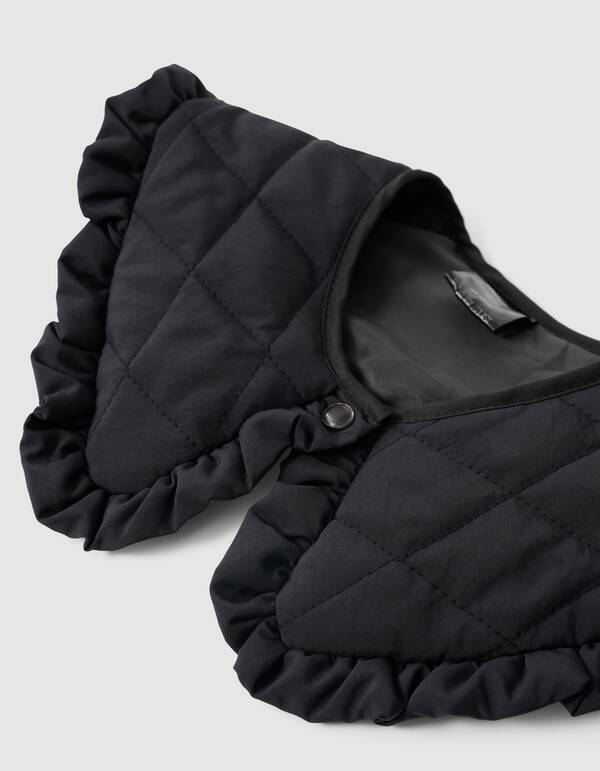 Quilted Kraag Zwart SHOEBY ACCESSOIRES