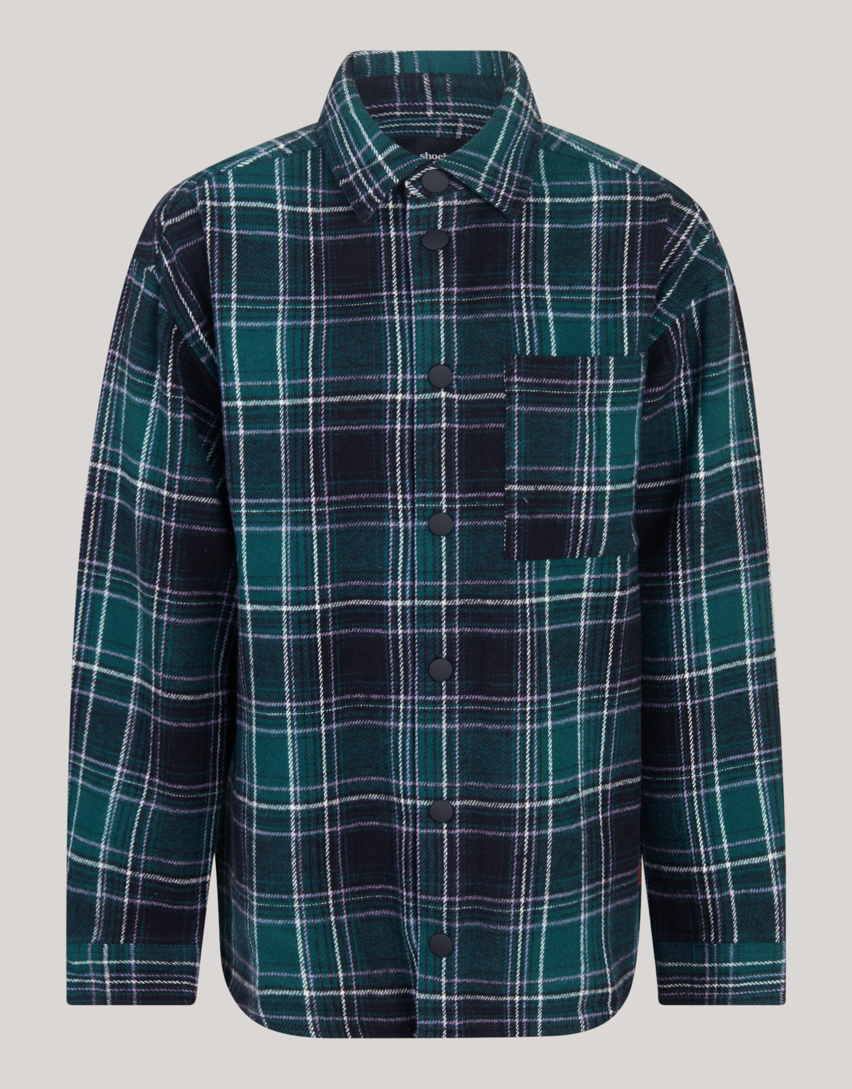 Ruiten Overshirt Groen SHOEBY BOYS