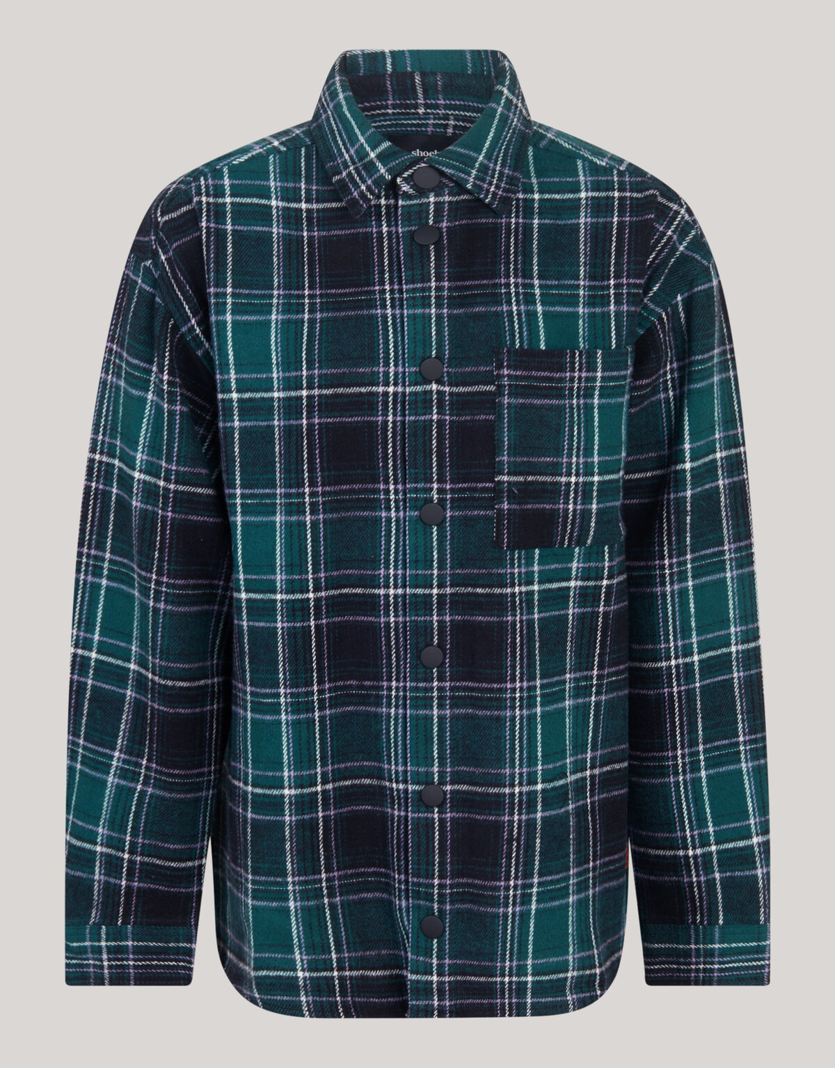 Ruiten Overshirt Groen SHOEBY BOYS