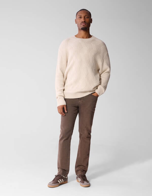 Straight Fit Jeans Bruin L32 SHOEBY MEN