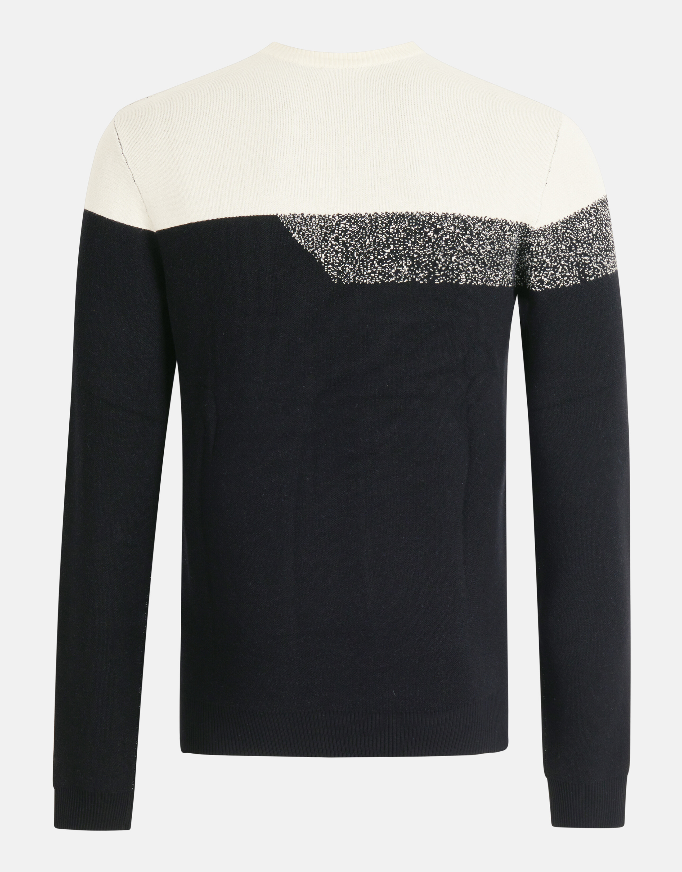 Colorblock Trui Zwart SHOEBY MEN