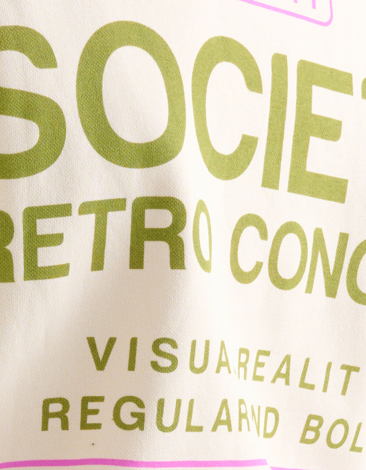 Society Artwork Sweater Beige SHOEBY WOMEN