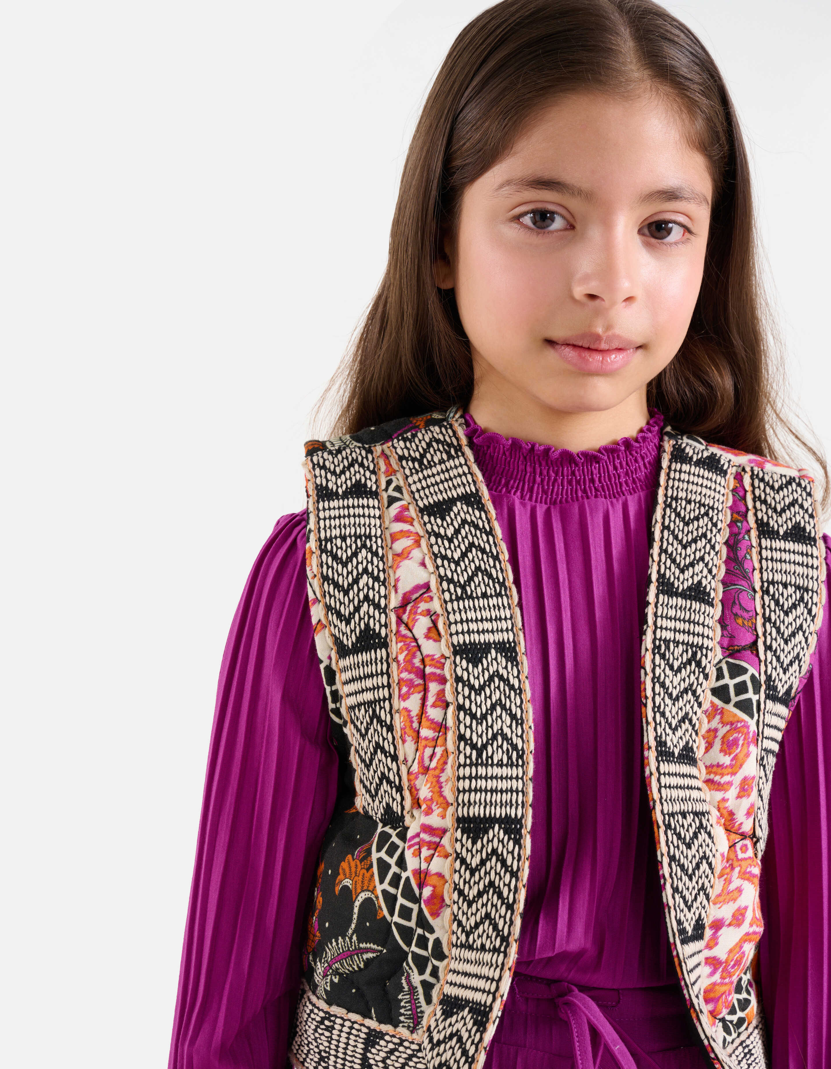 Patch Mix Gilet Oranje SHOEBY GIRLS