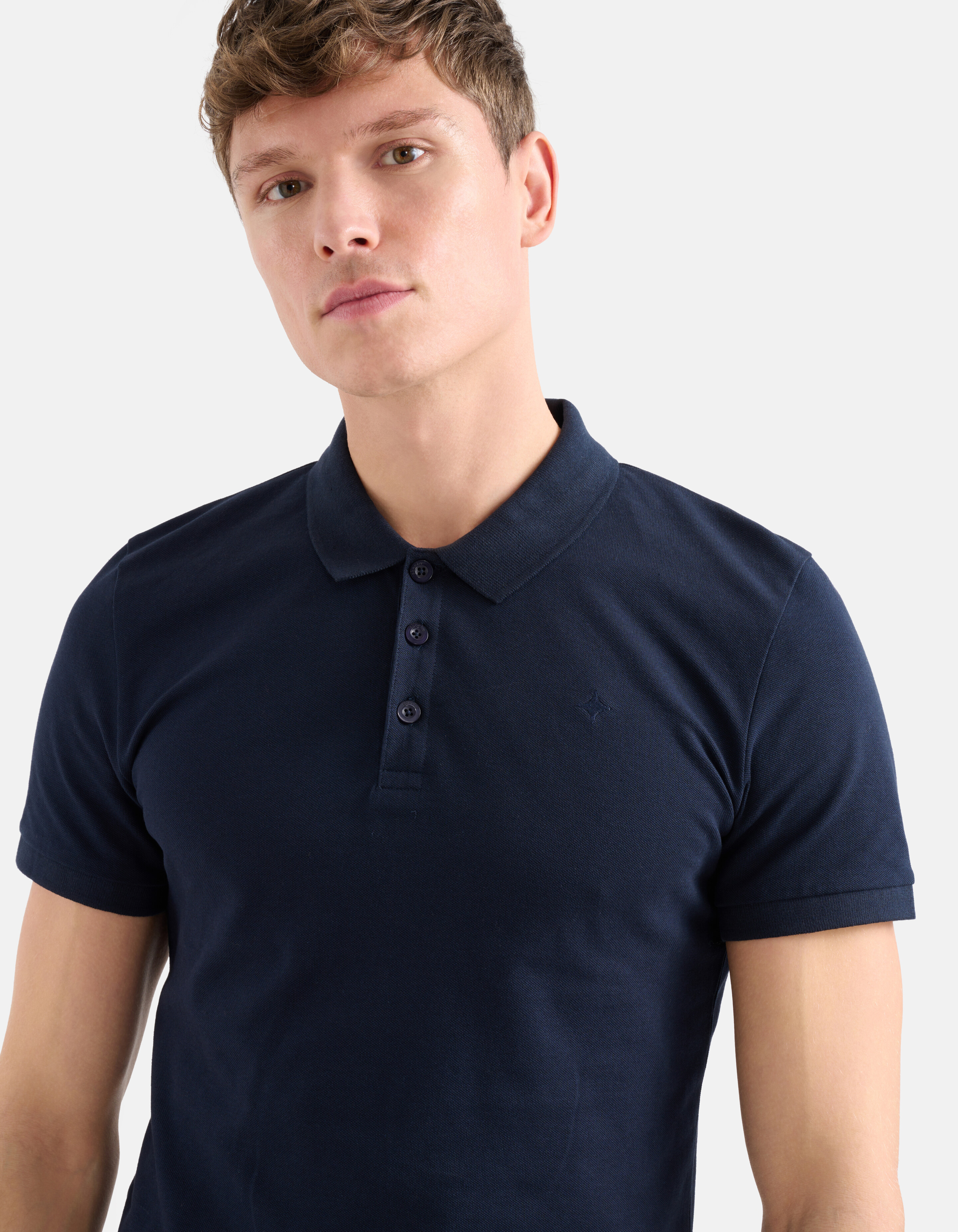 Basis Polo Donkerblauw SHOEBY MEN
