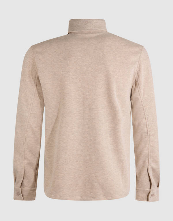 Soft Overshirt Zand SHOEBY MEN