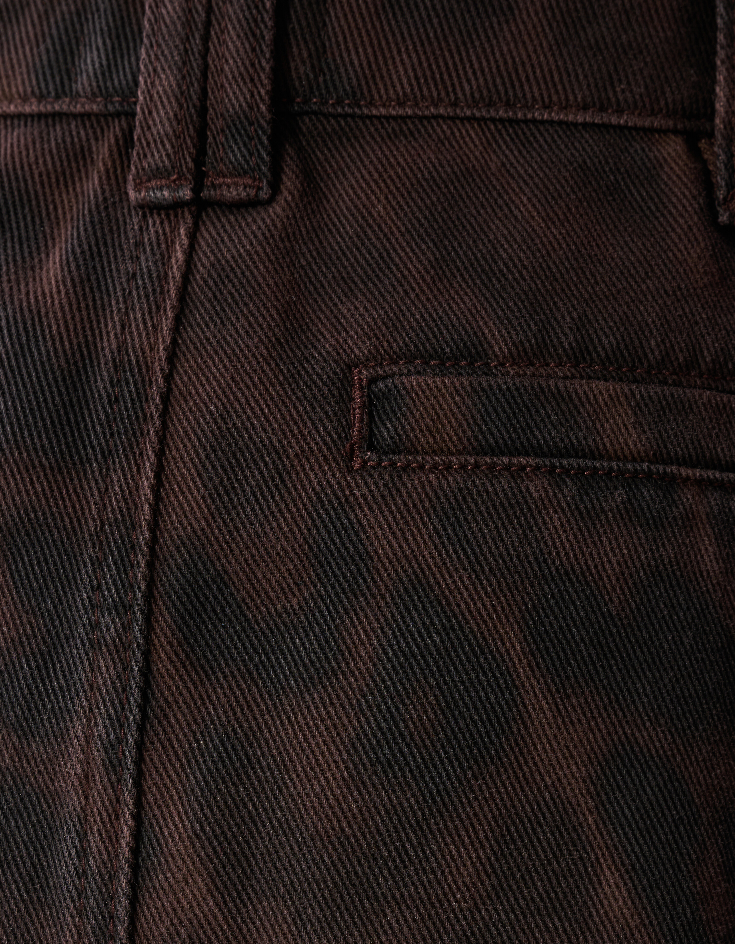 Twill Leopard Print Rok Bruin SHOEBY GIRLS